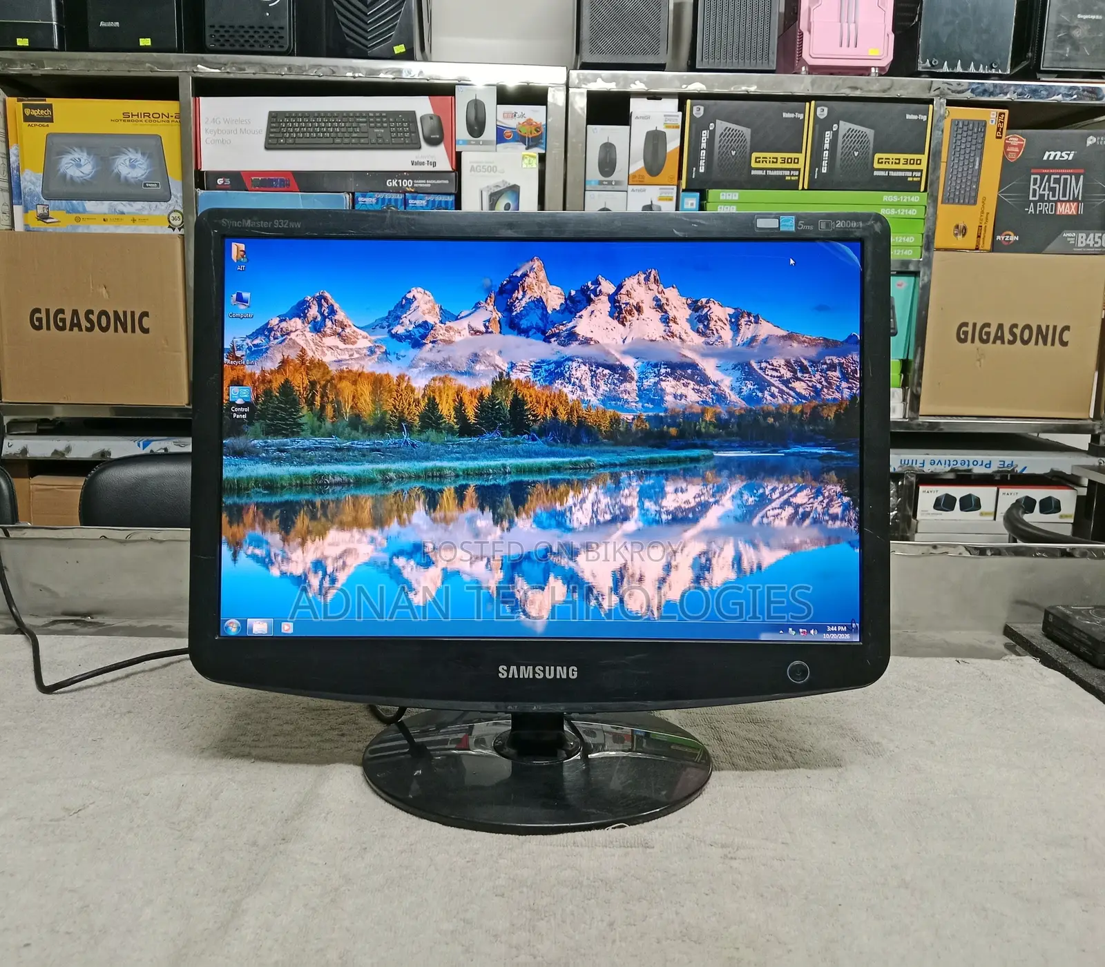 Samsung SyncMaster 932NW 19′′ Widescreen Monitor – WXGA+ Display