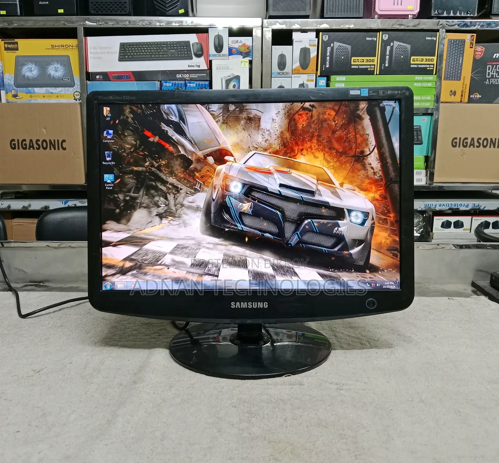 Samsung SyncMaster 932NW 19′′ Widescreen Monitor – WXGA+ Display