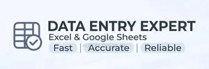 Professional Data Entry Expert - Excel & Google Sheets