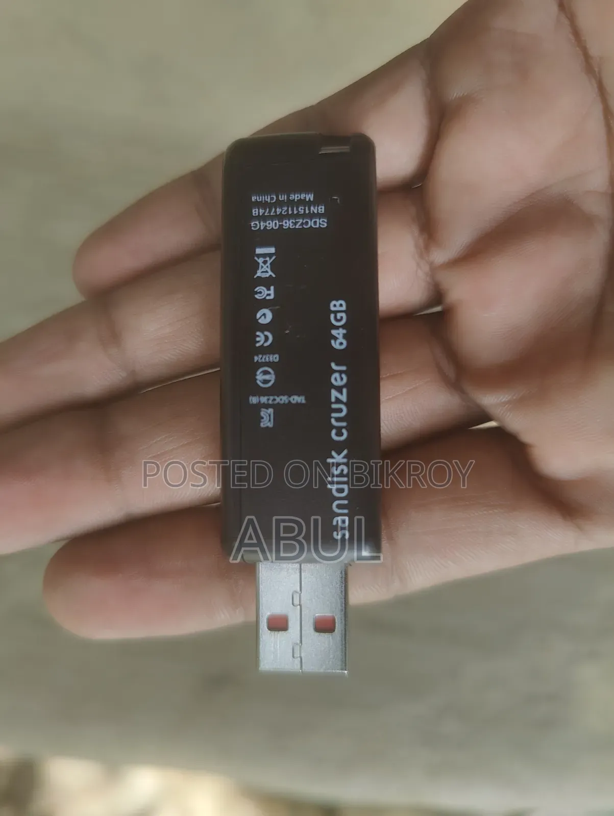 SanDisk Cruzer 64GB Flash Drive