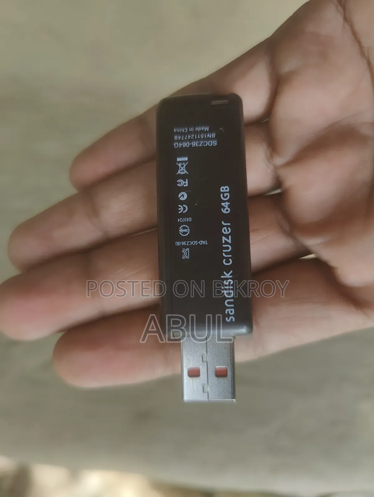 SanDisk Cruzer 64GB Flash Drive