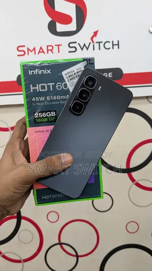 ইনফিনিক্স হট ৬০আই ২৫৬ জিবি ব্ল্যাক