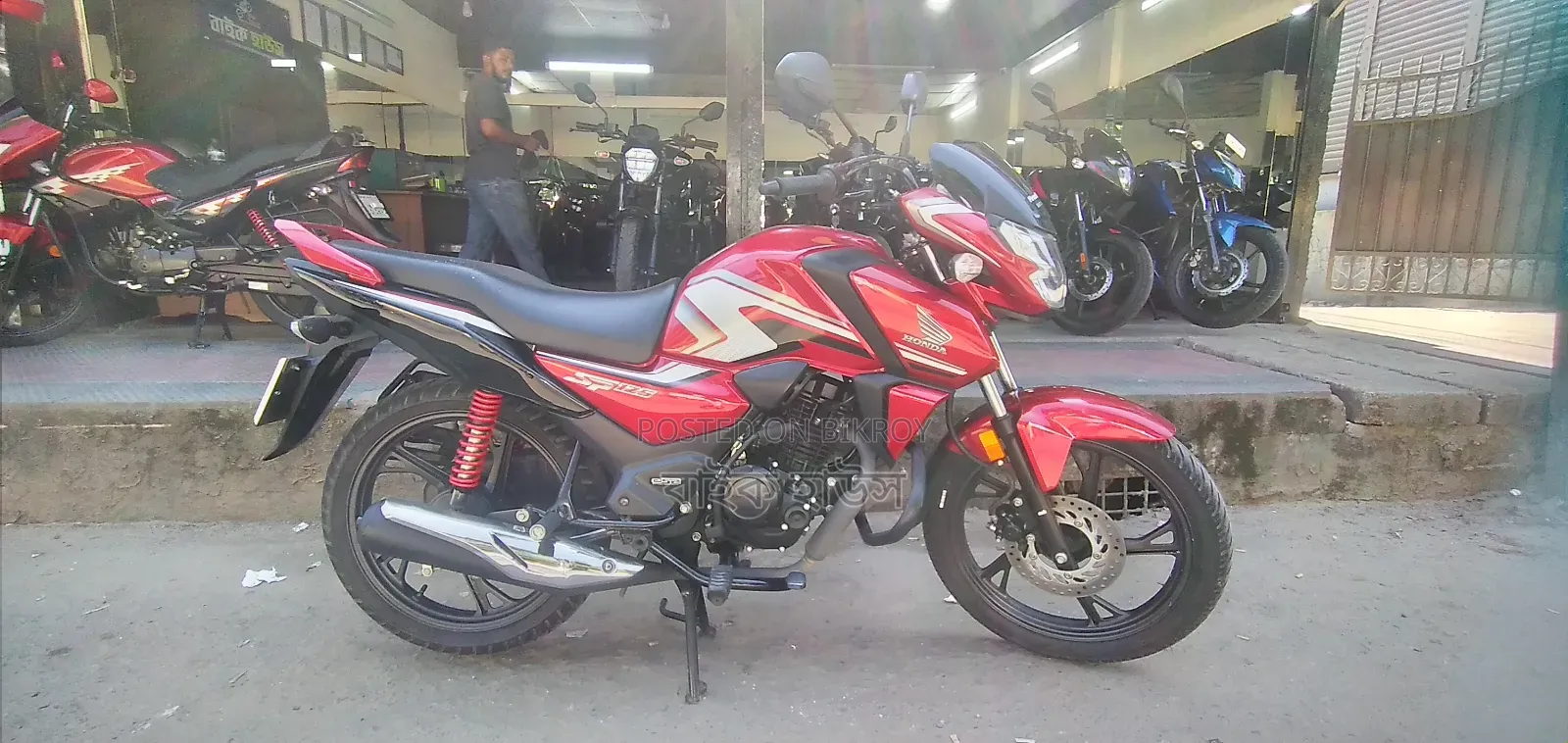 Honda SP 125 2025 Red
