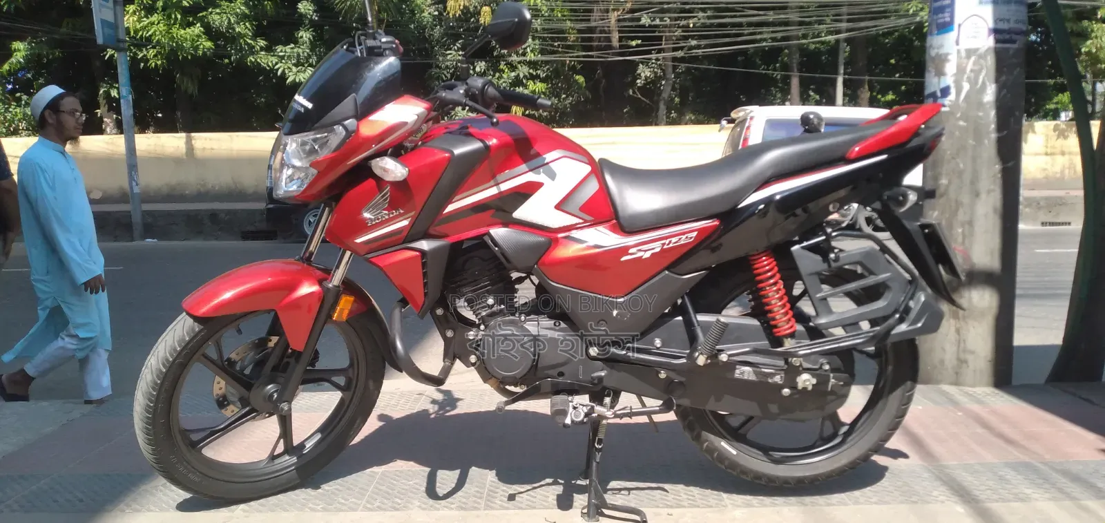 Honda SP 125 2025 Red