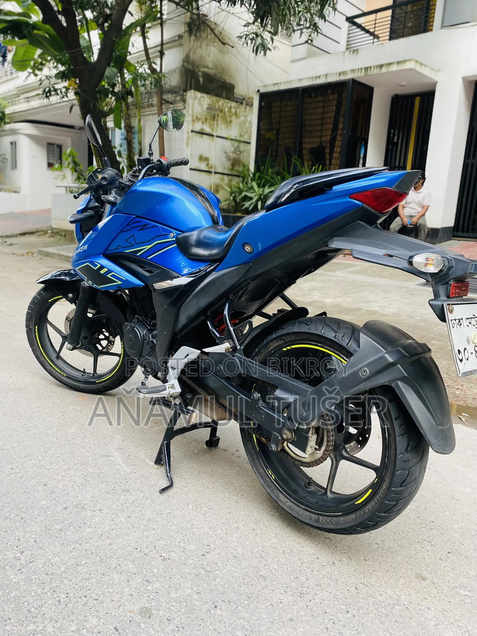 Suzuki Gixxer 2023 Blue