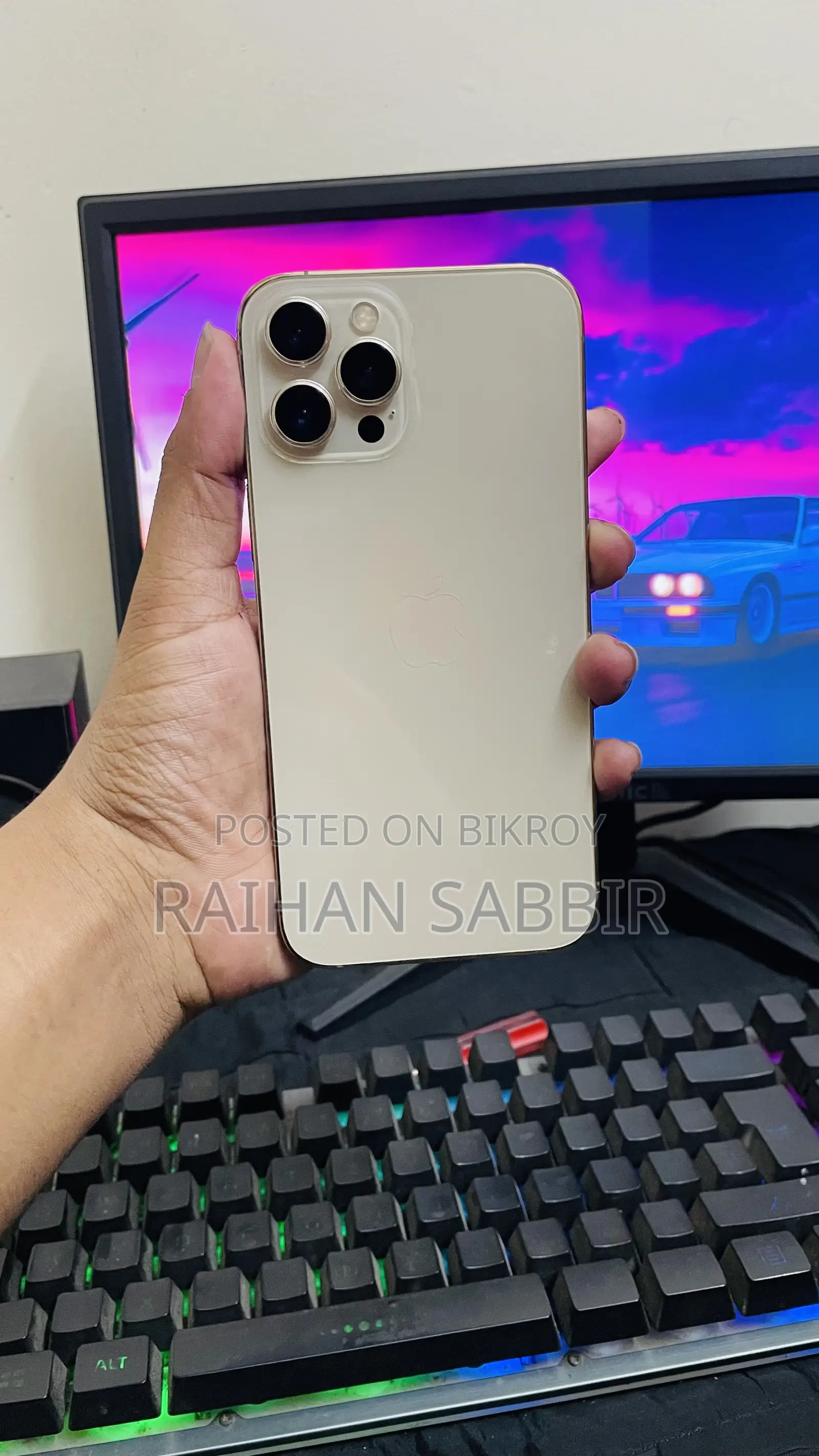 অ্যাপল আইফোন ১২ প্রো ম্যাক্স ২৫৬ জিবি গোল্ড