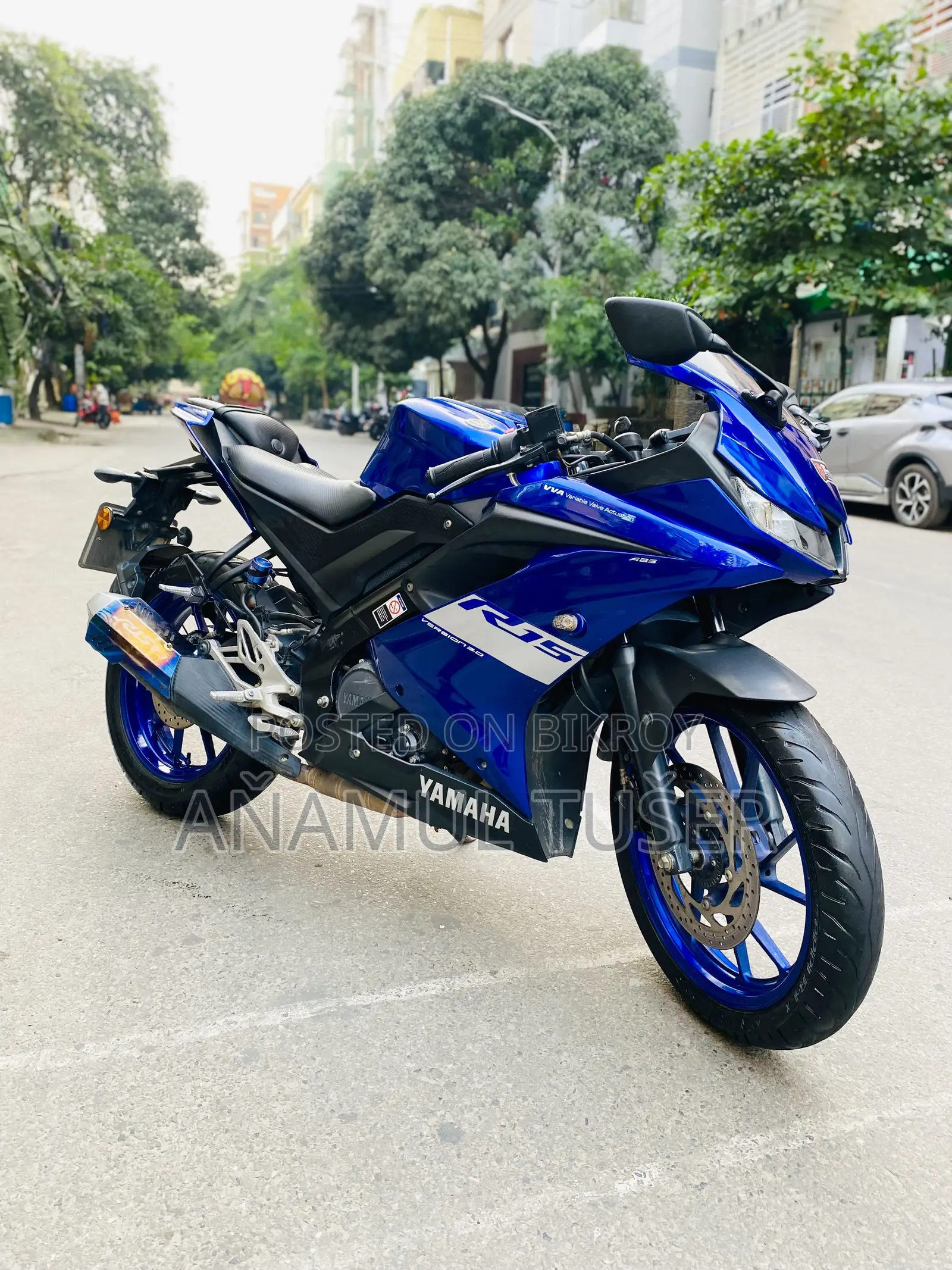 Yamaha R15 V3 2022 Blue