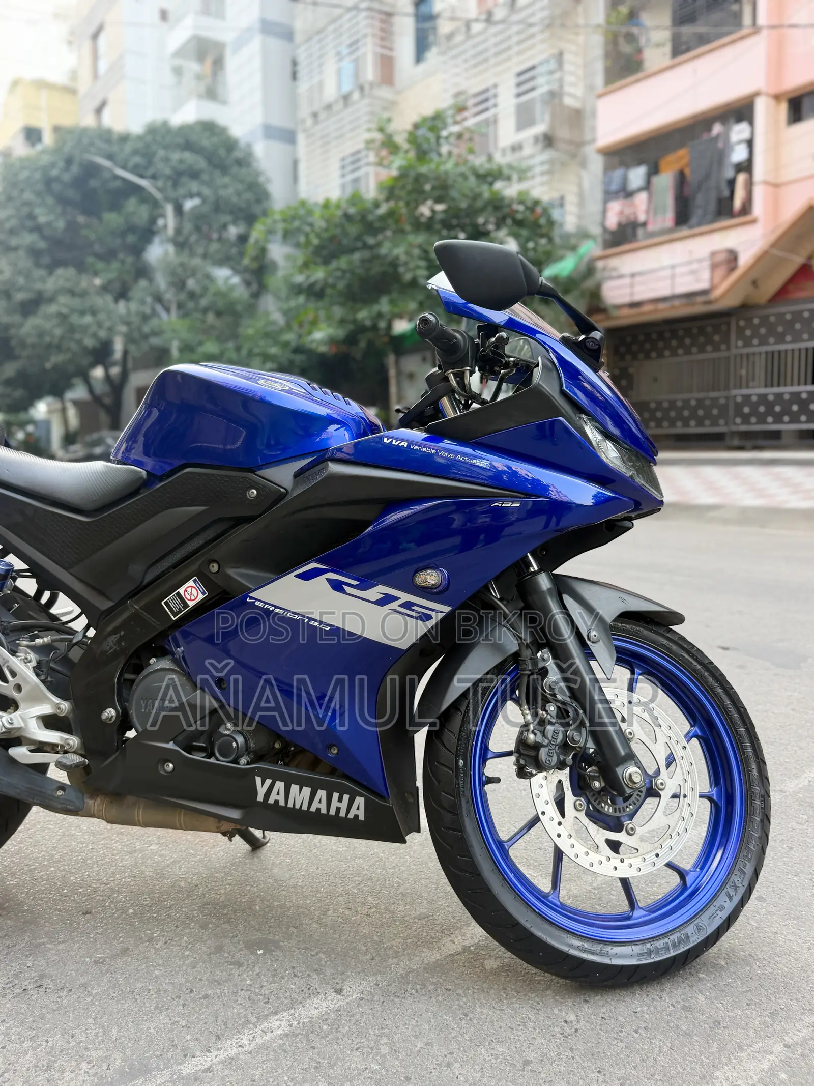 Yamaha R15 V3 2022 Blue