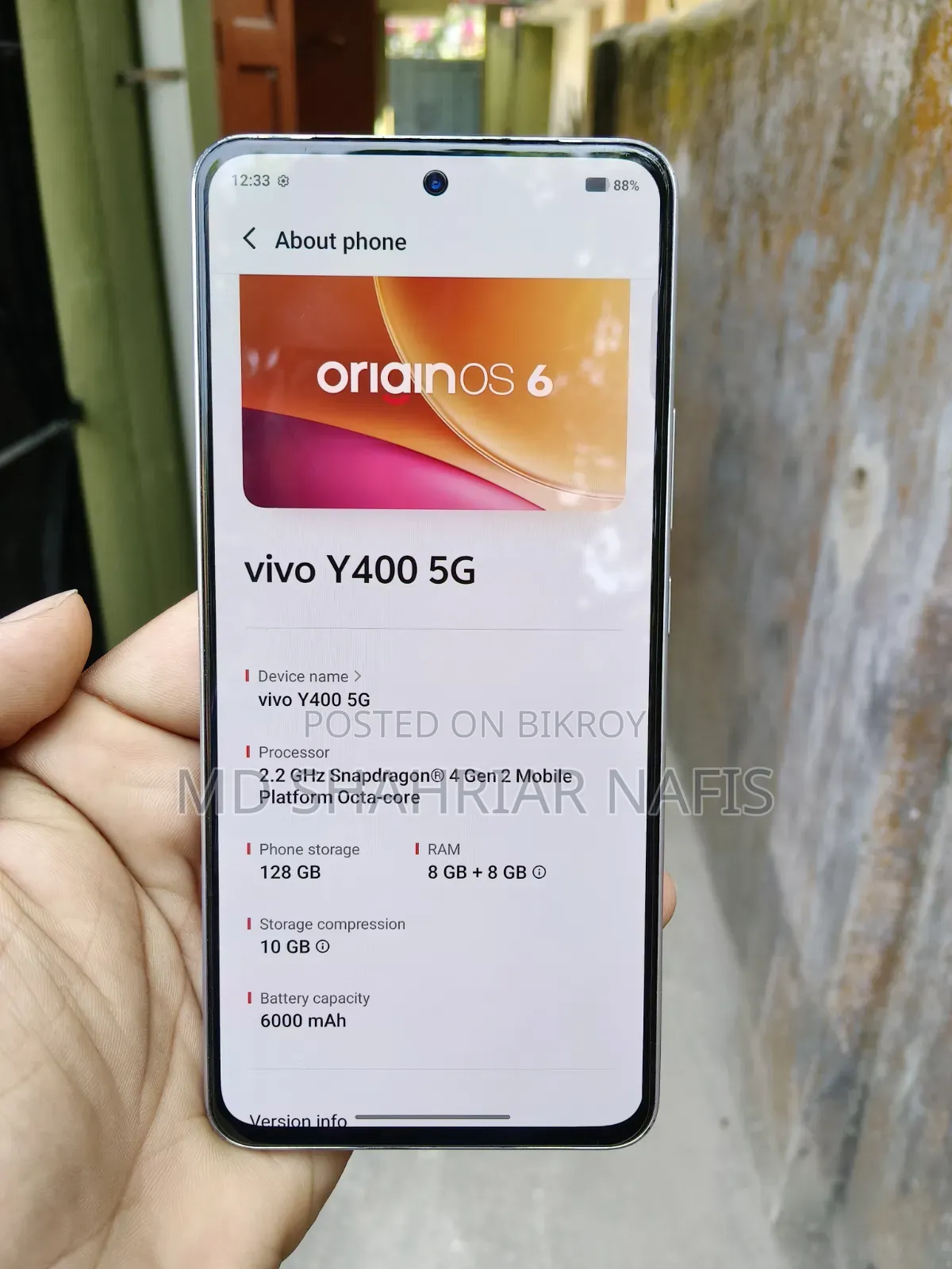 Vivo Y400 128 GB White