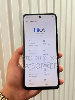 Tecno Spark 20C 128 GB Black