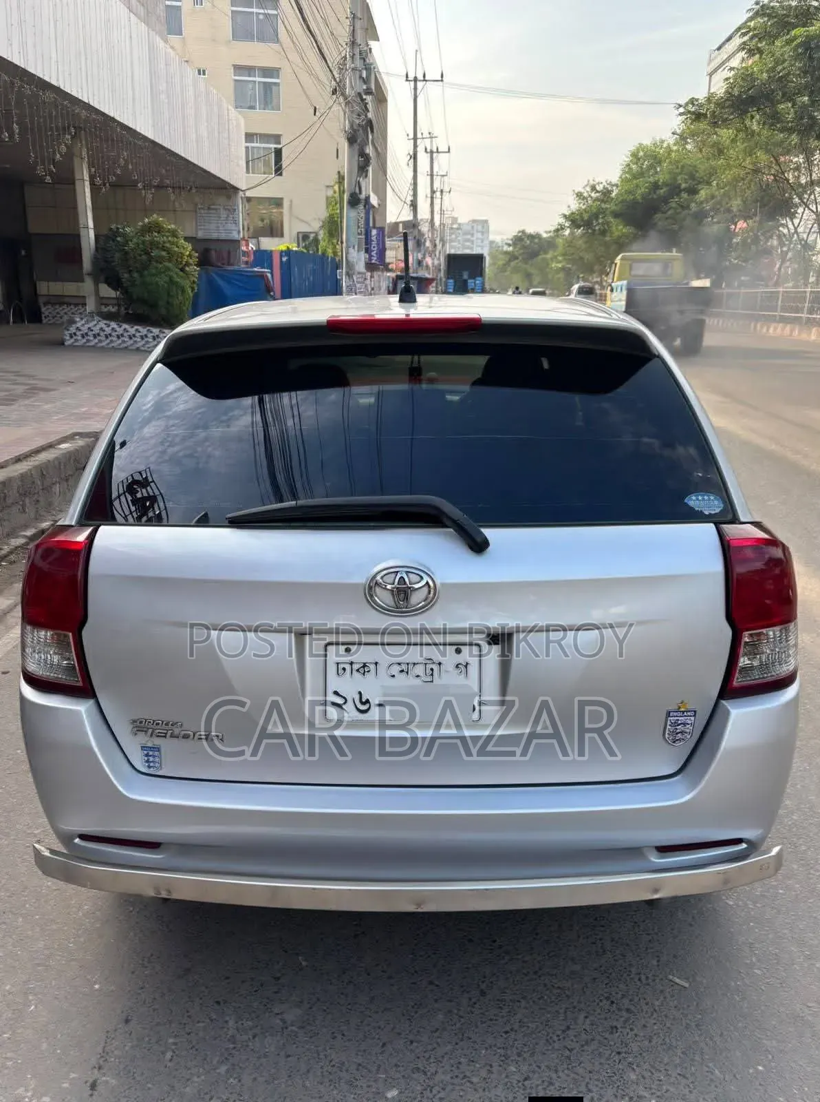 Toyota Corolla Fielder 1.5 Petrol Front-Wheel Drive 2012 Silver