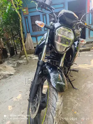New Suzuki Gixxer 2025 Black
