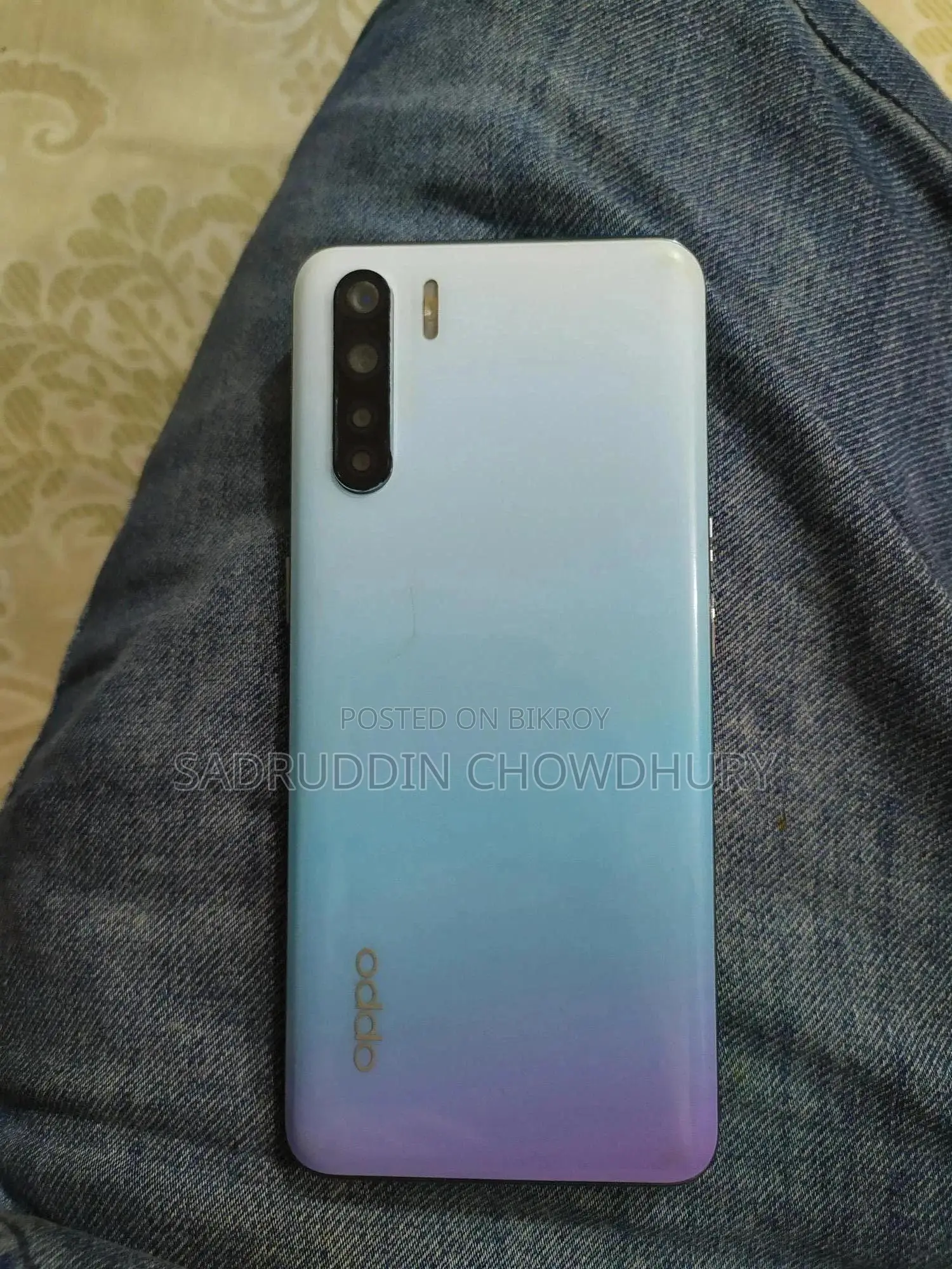Oppo F15 256 GB Blue