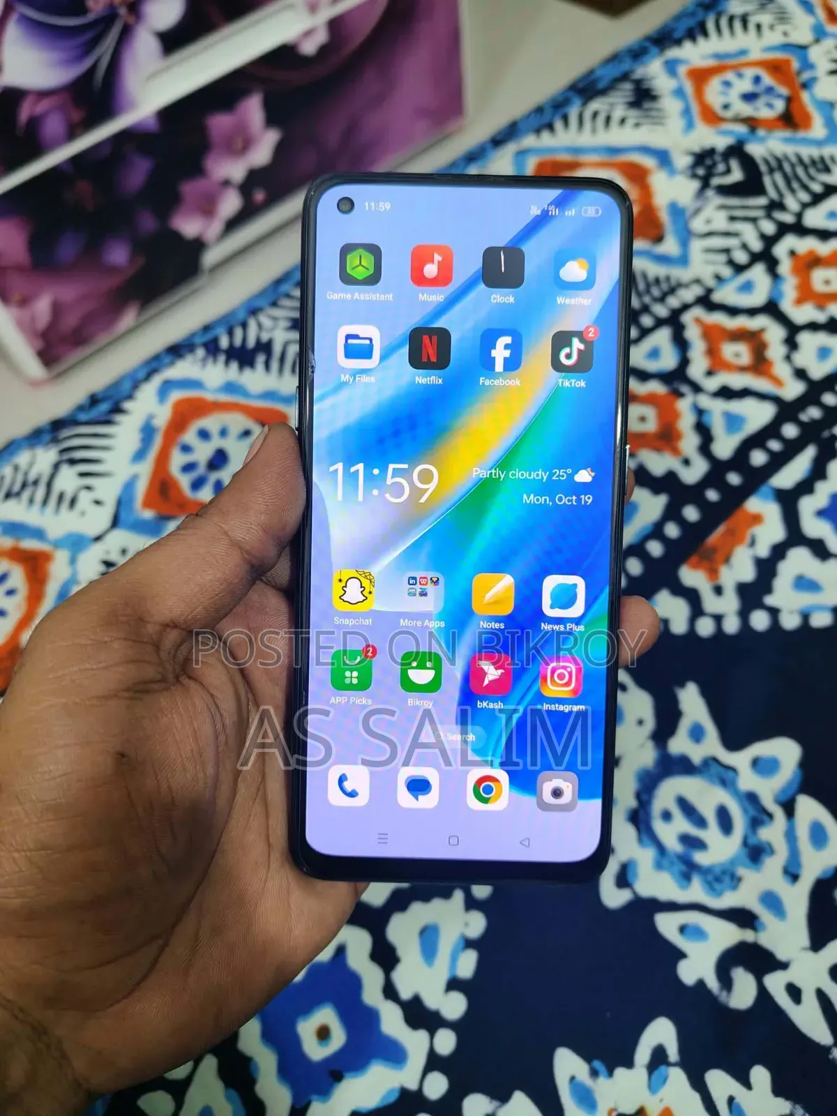 অপ্পো এ৯৫ ১২৮ জিবি ব্ল্যাক