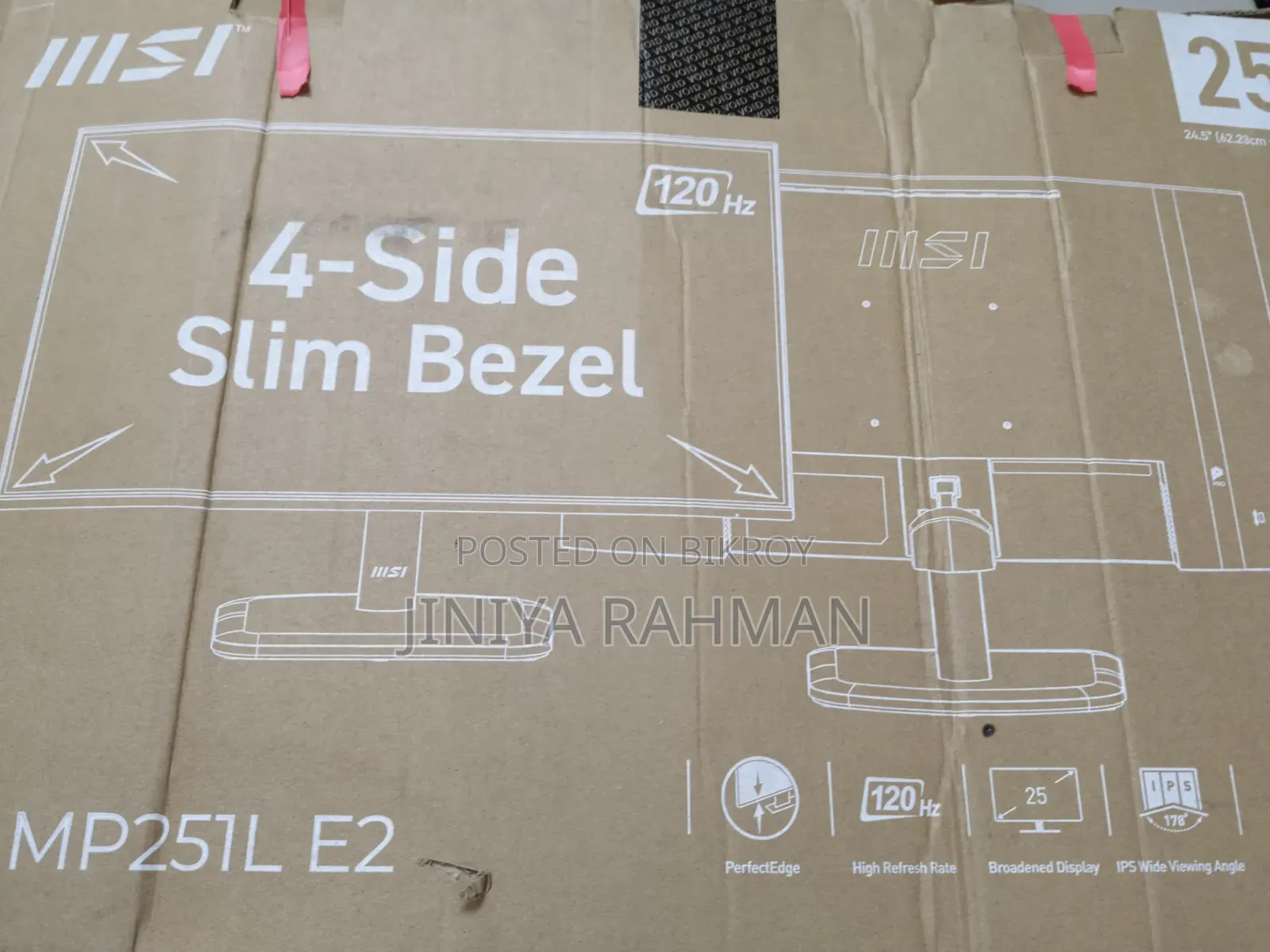 MSI Gaming Monitor 120Hz