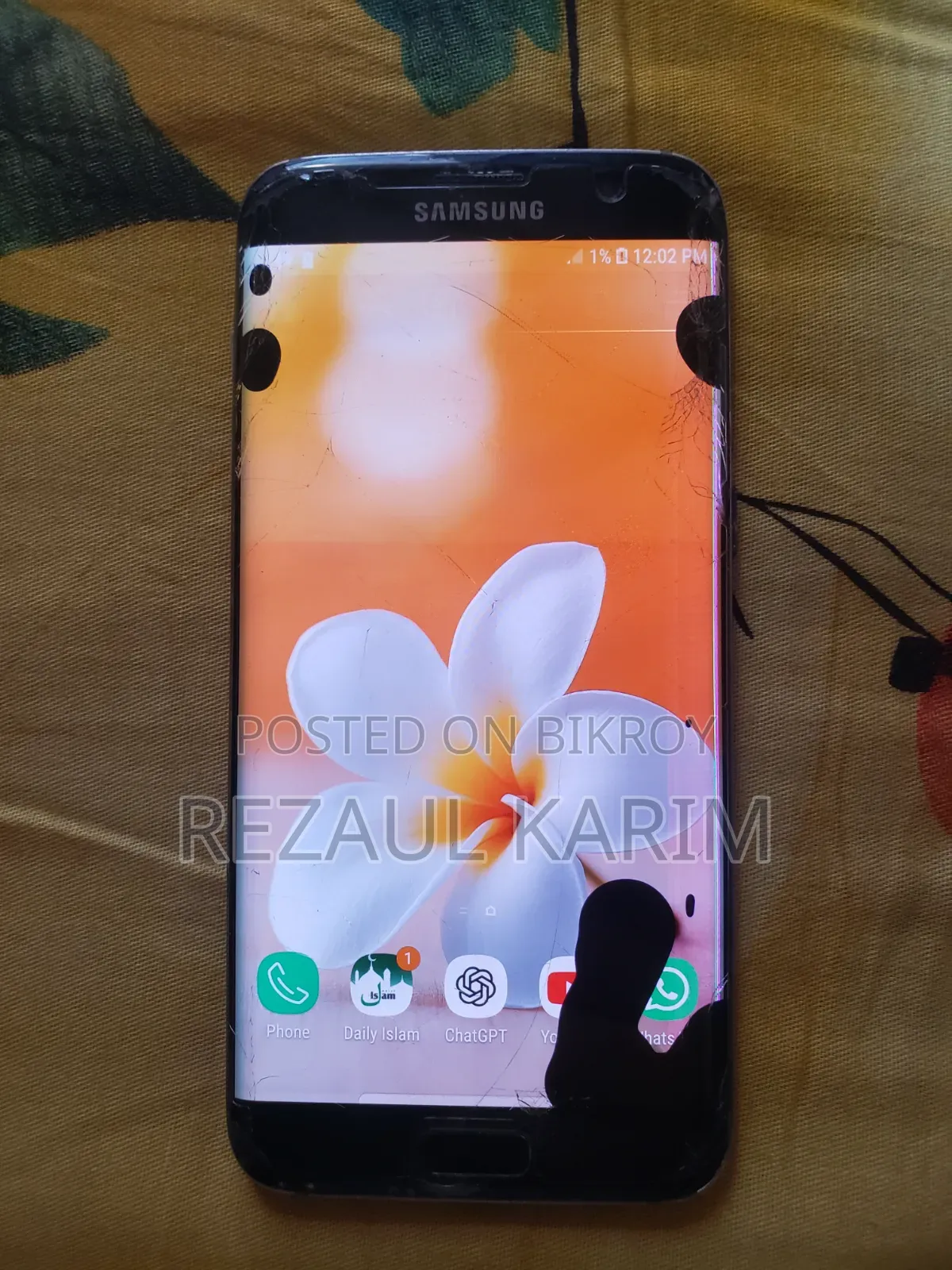 Samsung Galaxy S7 edge 32 GB Black