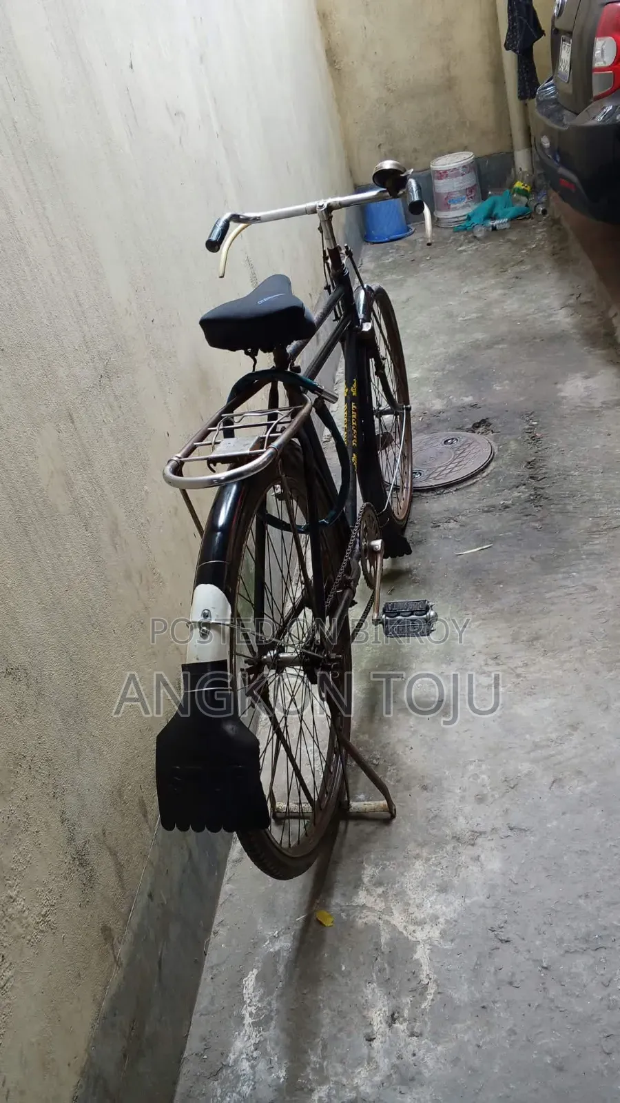 A bicycle will be sold