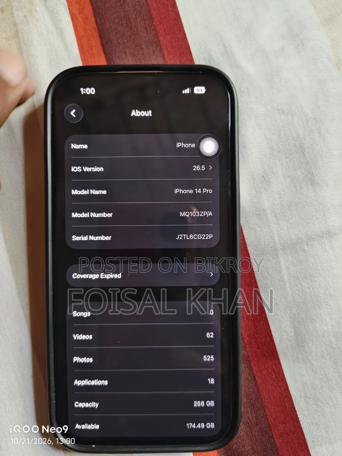 Apple iPhone 14 Pro 256 GB White