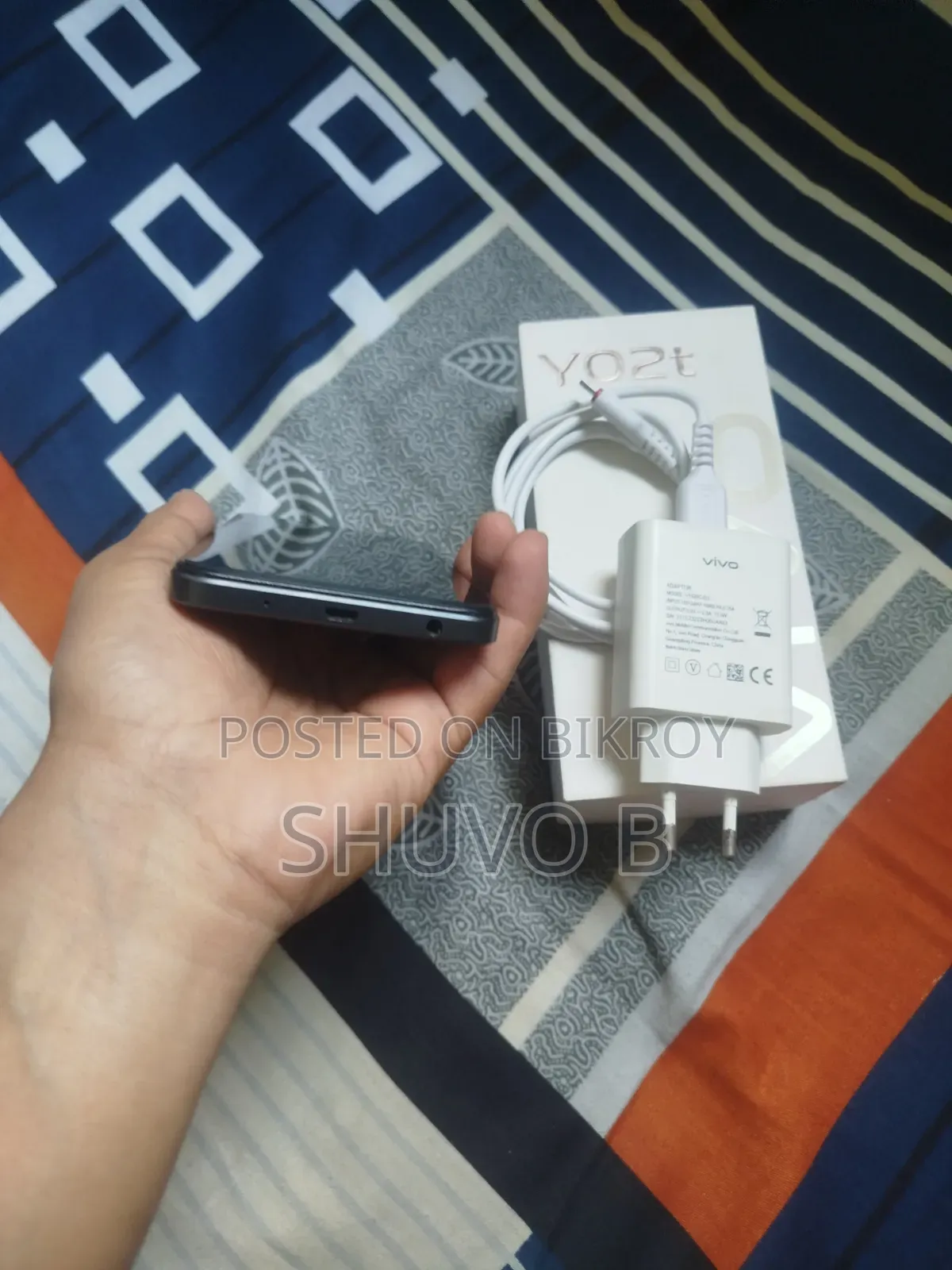 ভিভো ওয়াই০২টি ৬৪ জিবি ব্ল্যাক