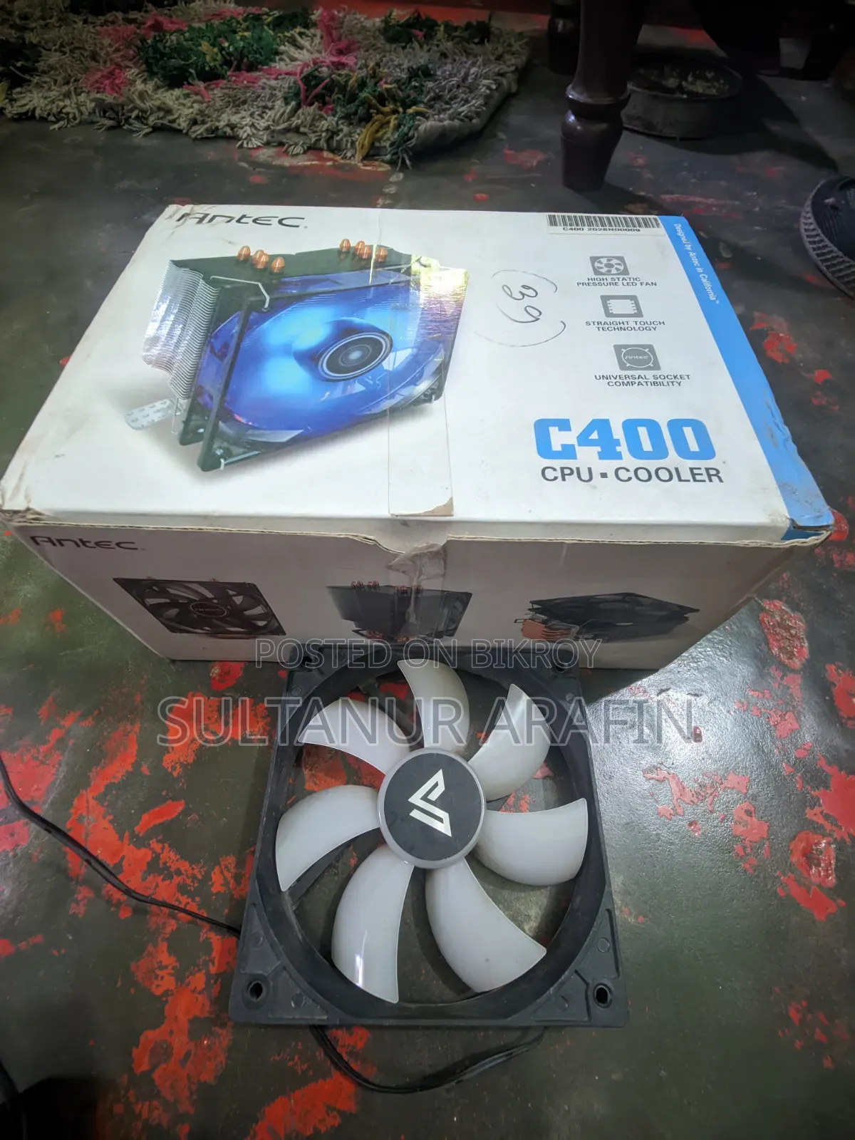 Antec C400 Elite Performance CPU Cooler With Extra Fan