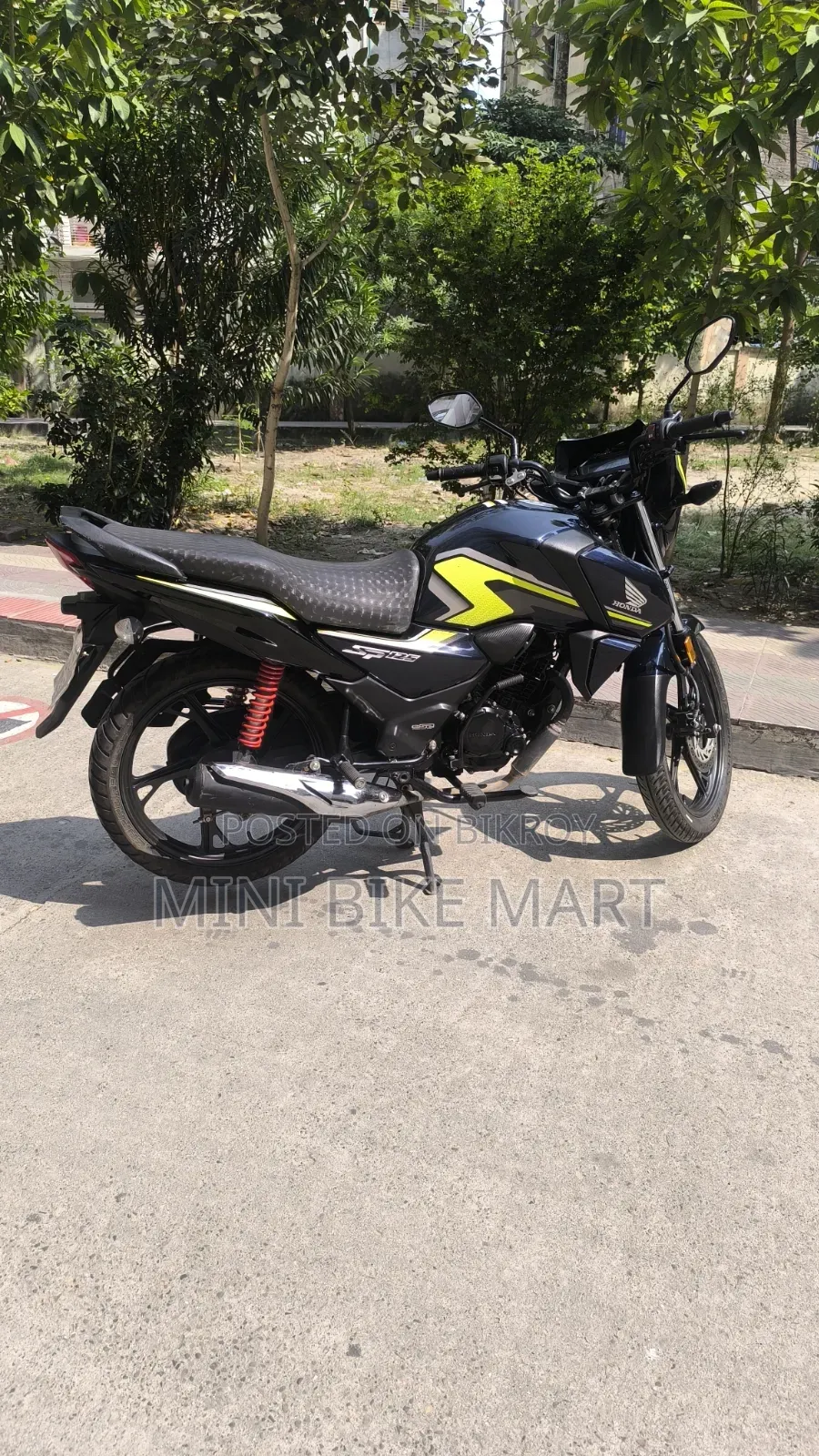 Honda SP 125 2025 Black