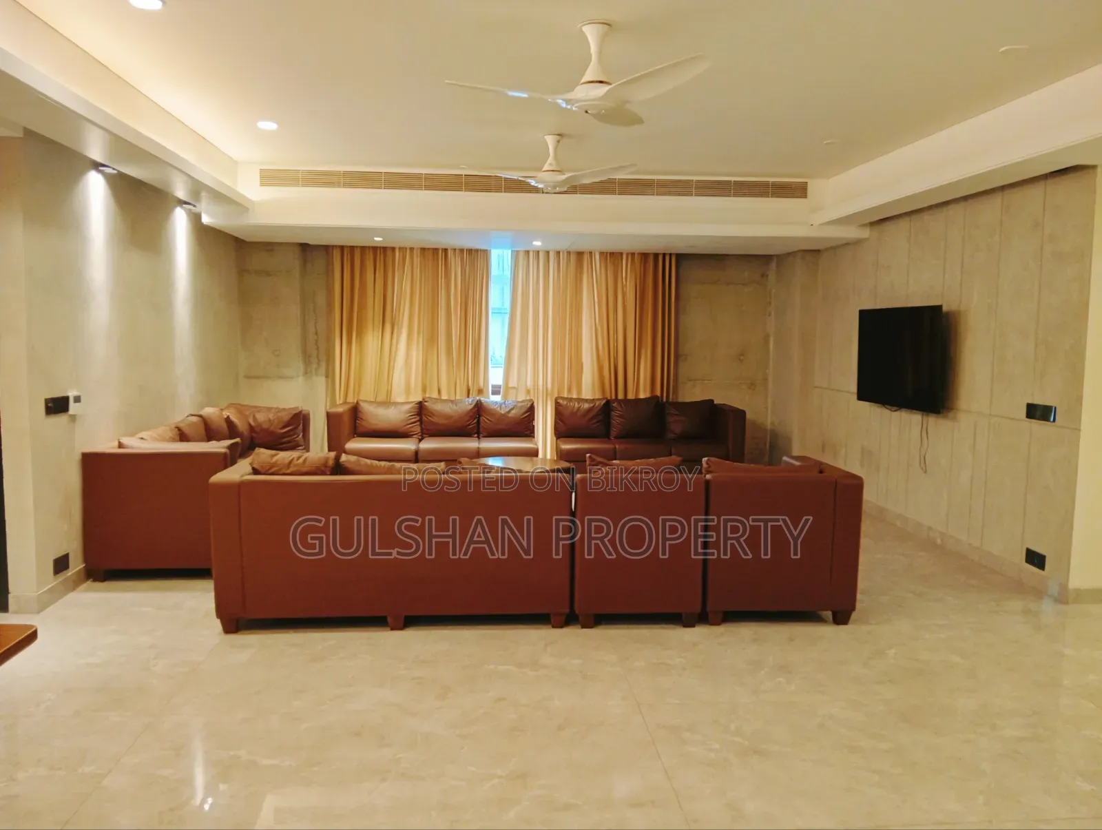 Furnished 4-Bedroom Apartment in Gulshan North for rent