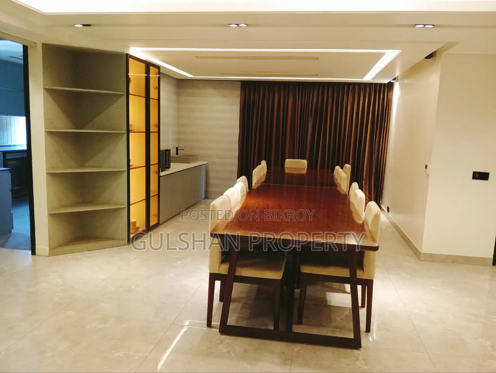 Furnished 4-Bedroom Apartment in Gulshan North for rent