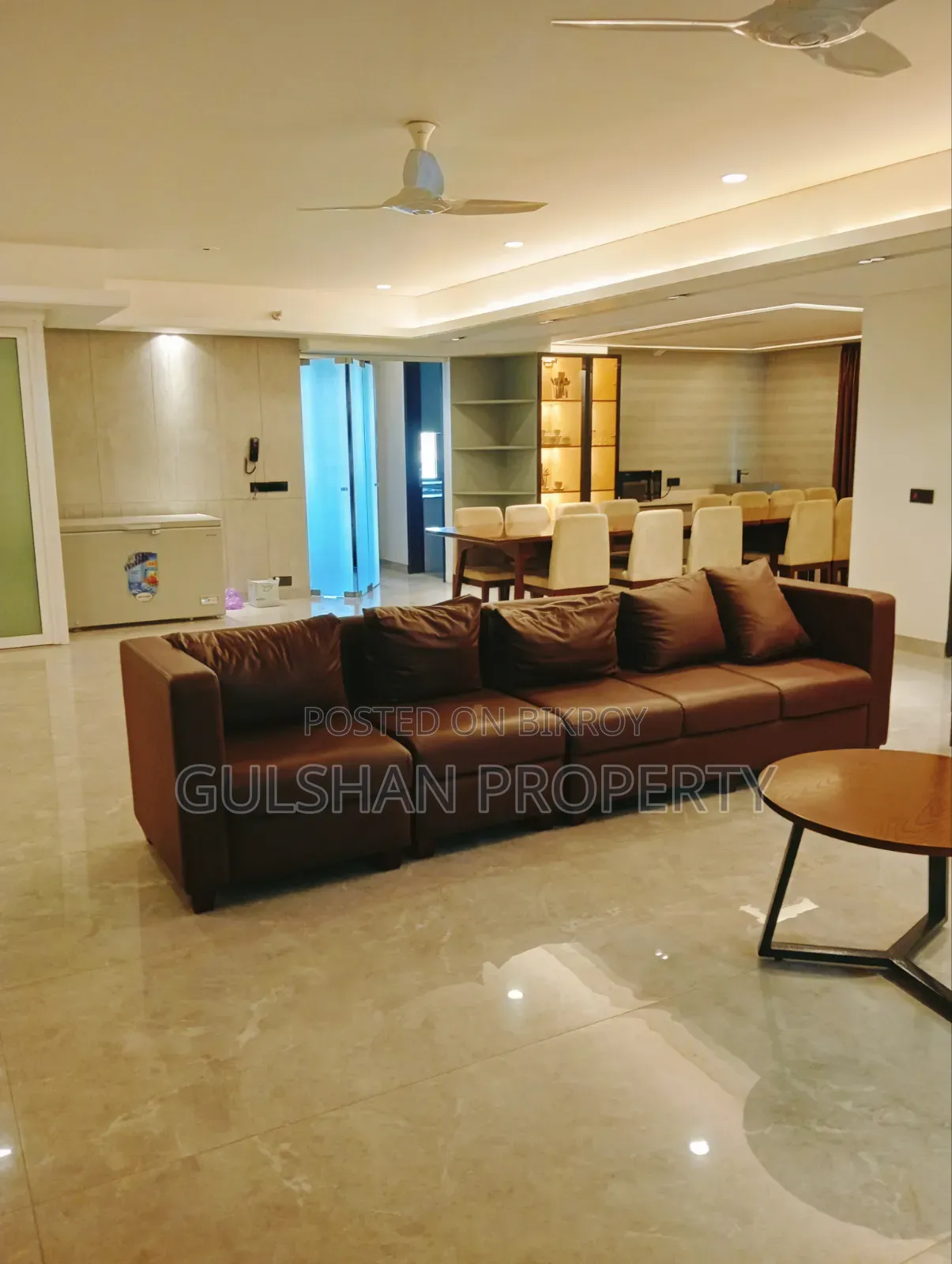 Furnished 4-Bedroom Apartment in Gulshan North for rent