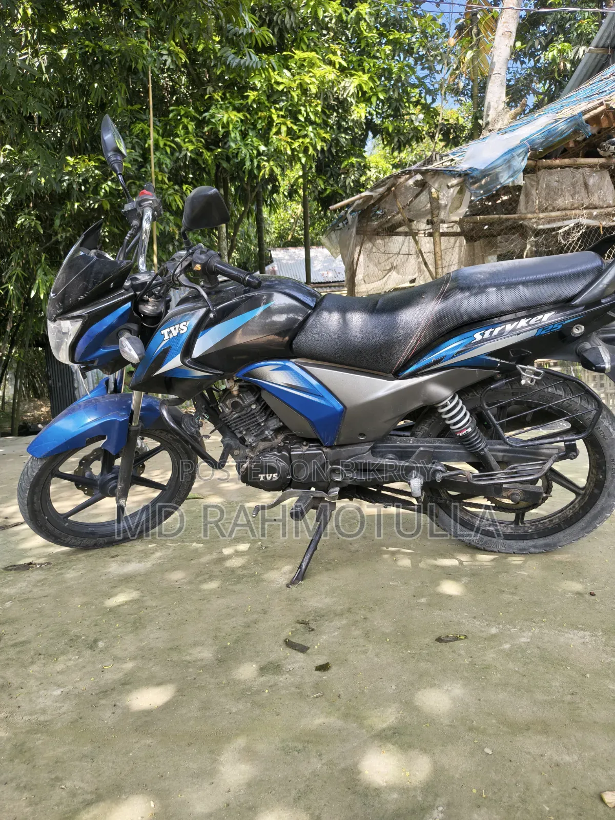 TVS Stryker 125 2022 Blue