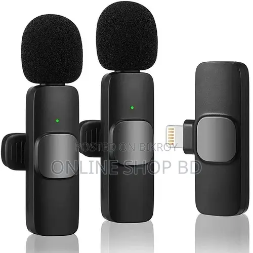 Wireless K9 Microphone Portable AudioVideo Recording Mic Mobile C Type