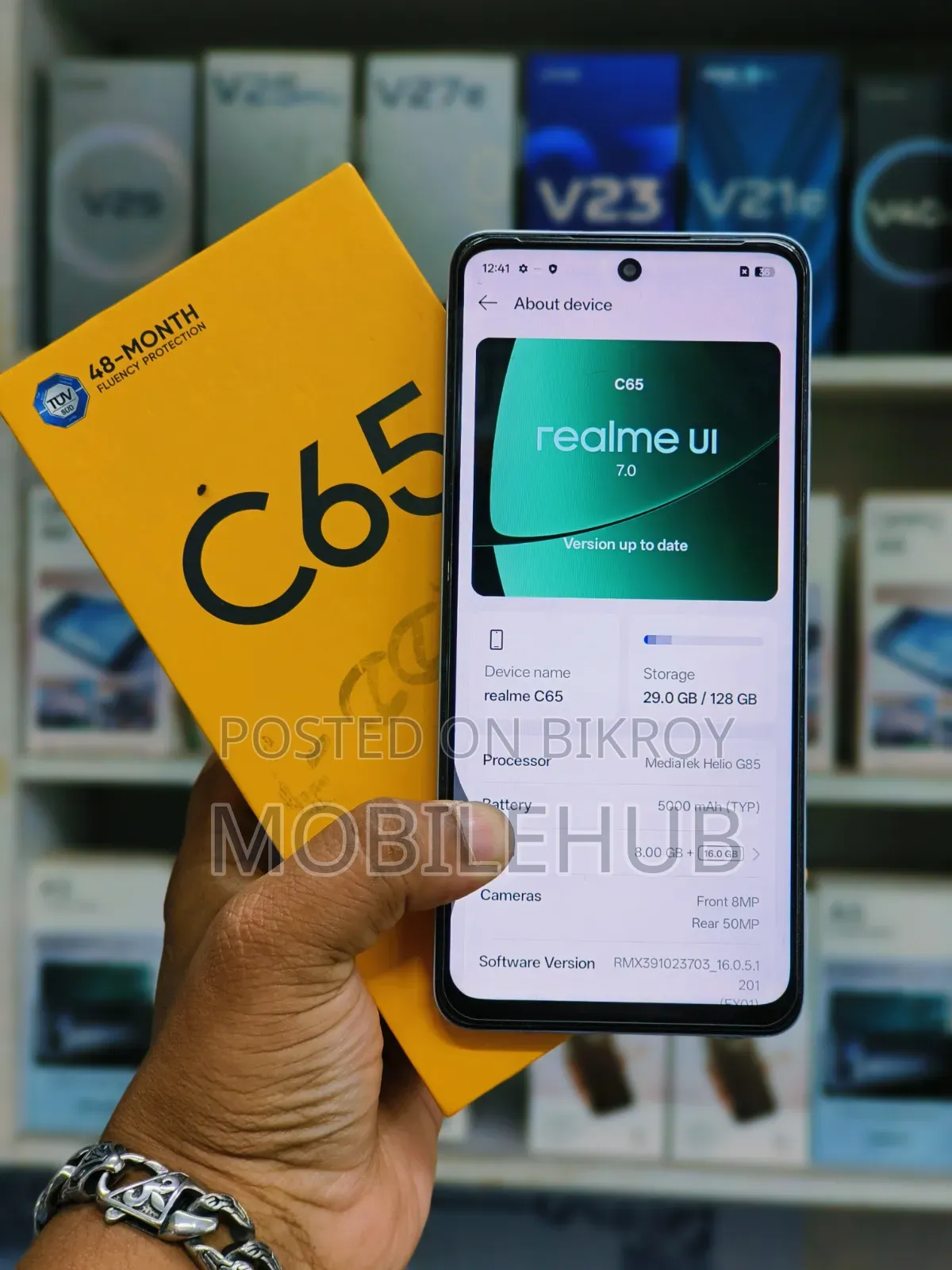 Realme 128 GB Pink