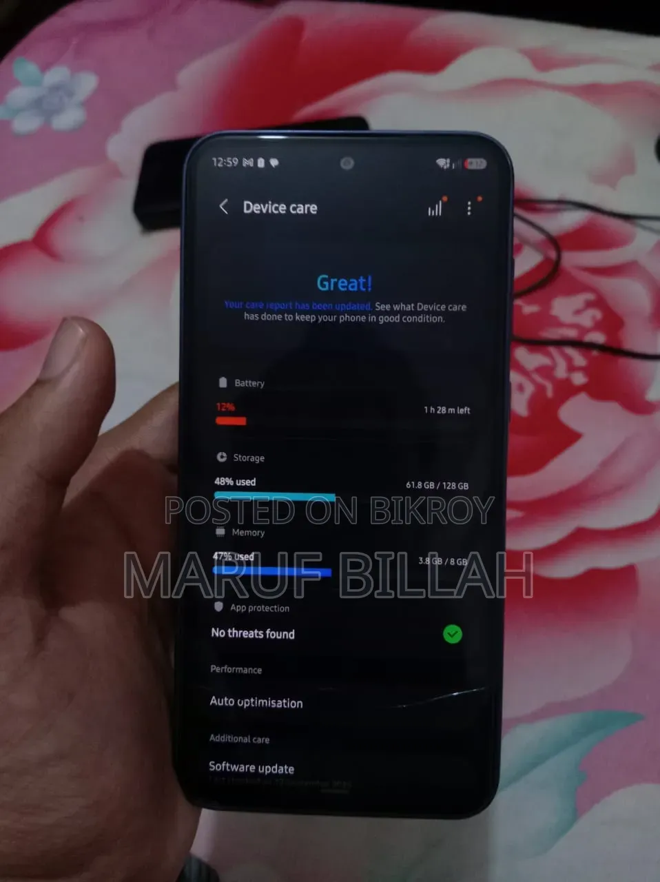 Samsung Galaxy A35 128 GB Black