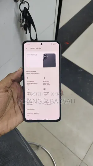 নাথিং ফোন সিএমএফ ফোন ১ ১২৮ জিবি ব্ল্যাক