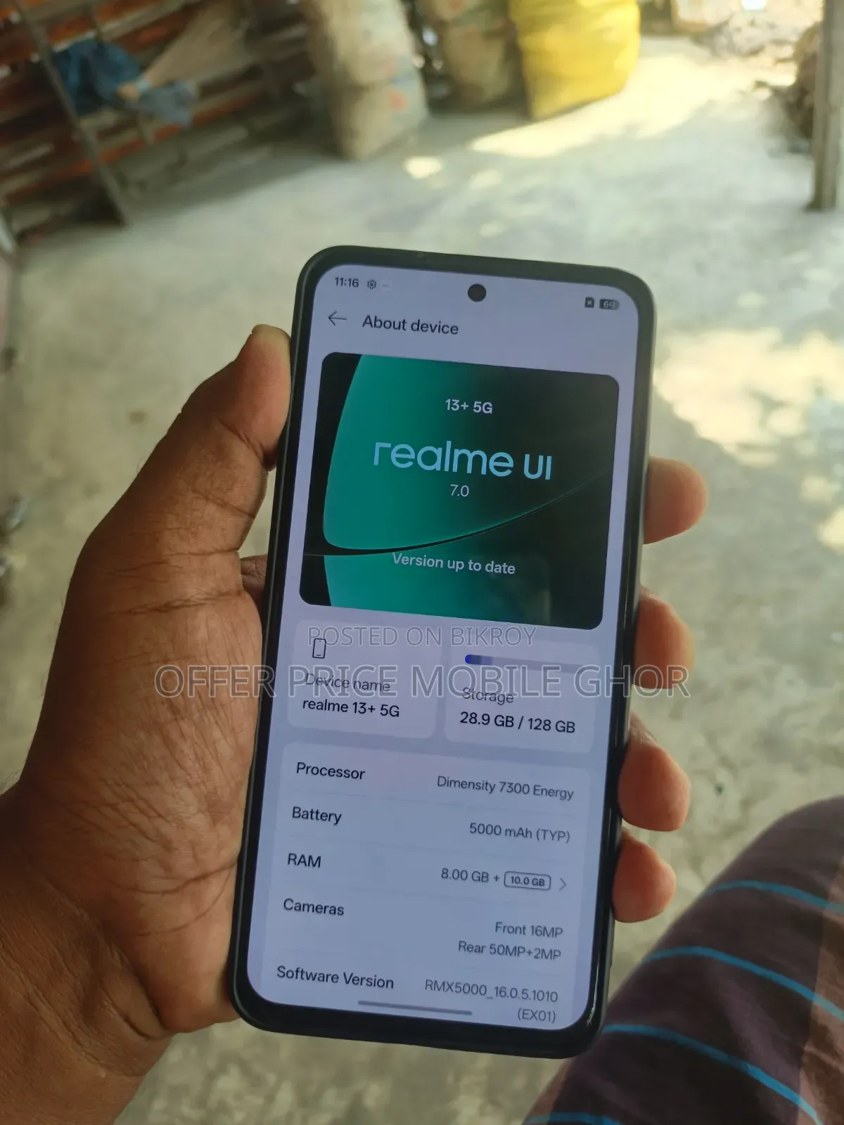 Realme 13 Pro+ 5G 256 GB Green