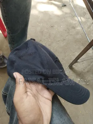Black Men's Cap