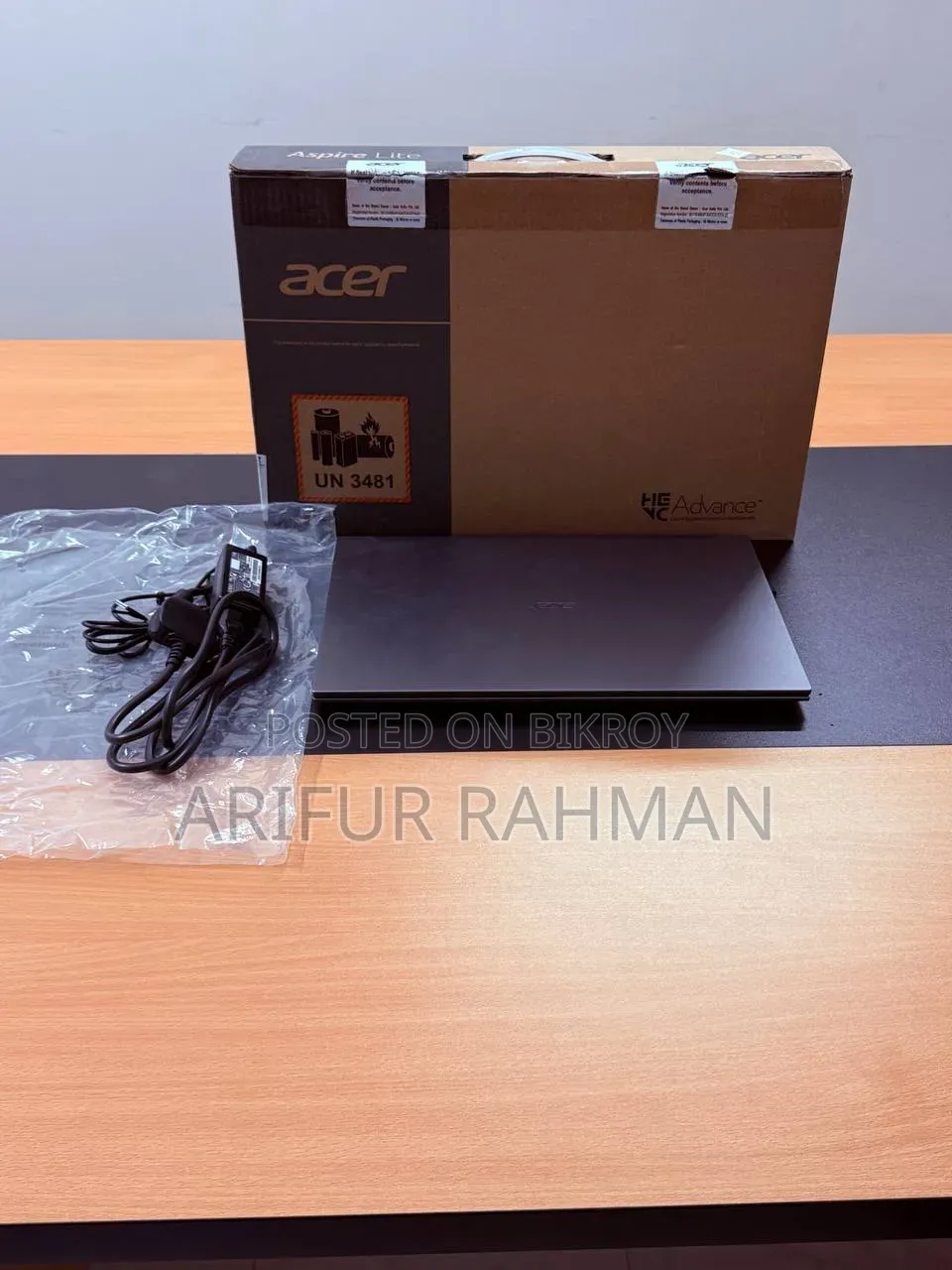 ল্যাপটপ এসার এসপায়ার লাইট ১৫ ১৬জিবি ইন্টেল কোর আই৫ এসএসডি ৫১২জিবি