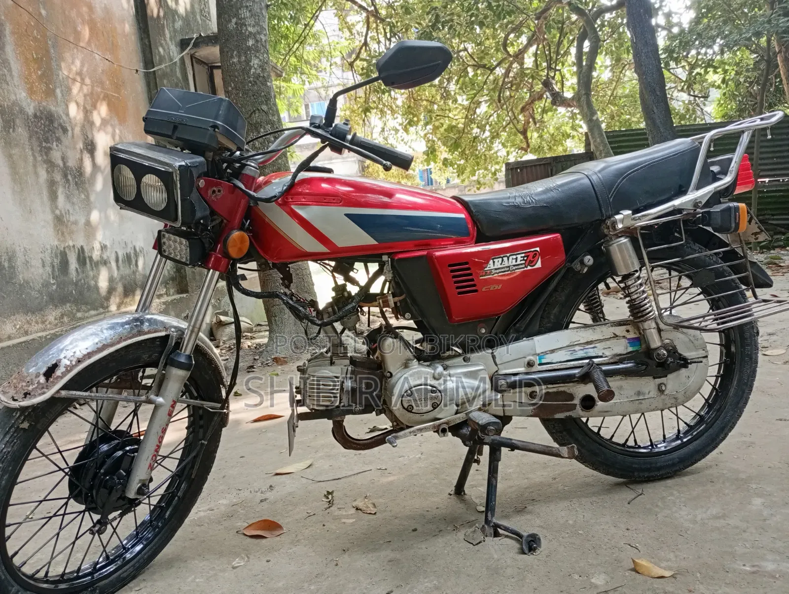 Zongshen ZS-100-4 2017 Red