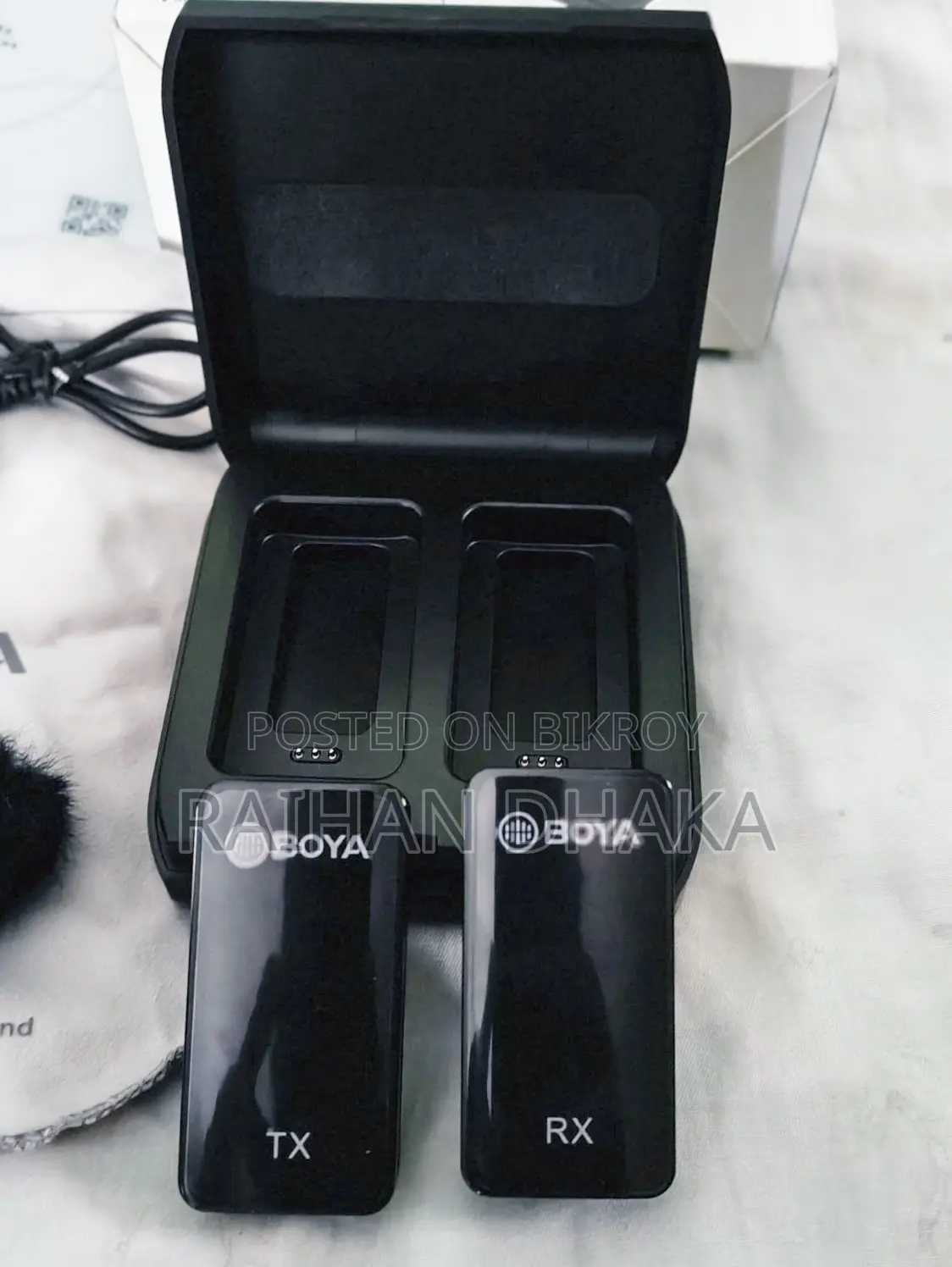 BOYA BY-XM6-K1 Ultracompact Wireless Microphone System - Urgent Sale