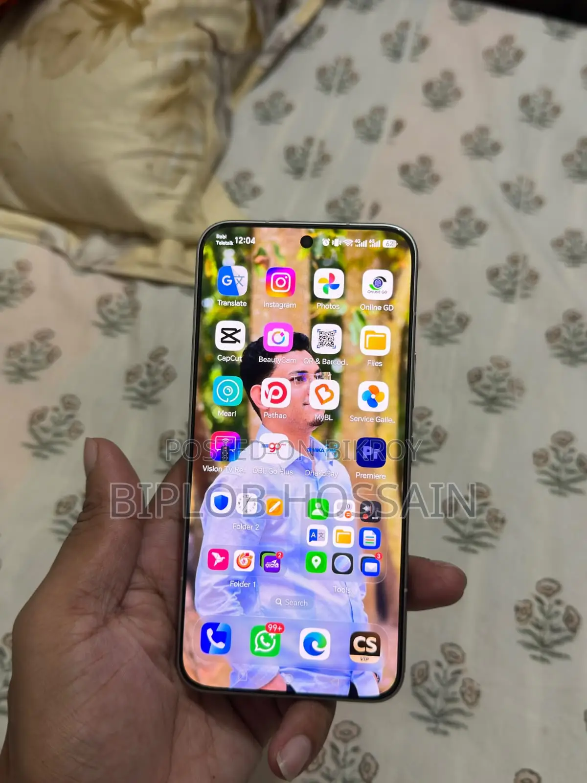 Honor 500 256 GB Silver