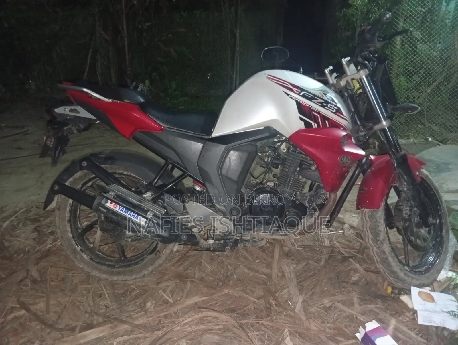 Yamaha FZS V2 2017 Red