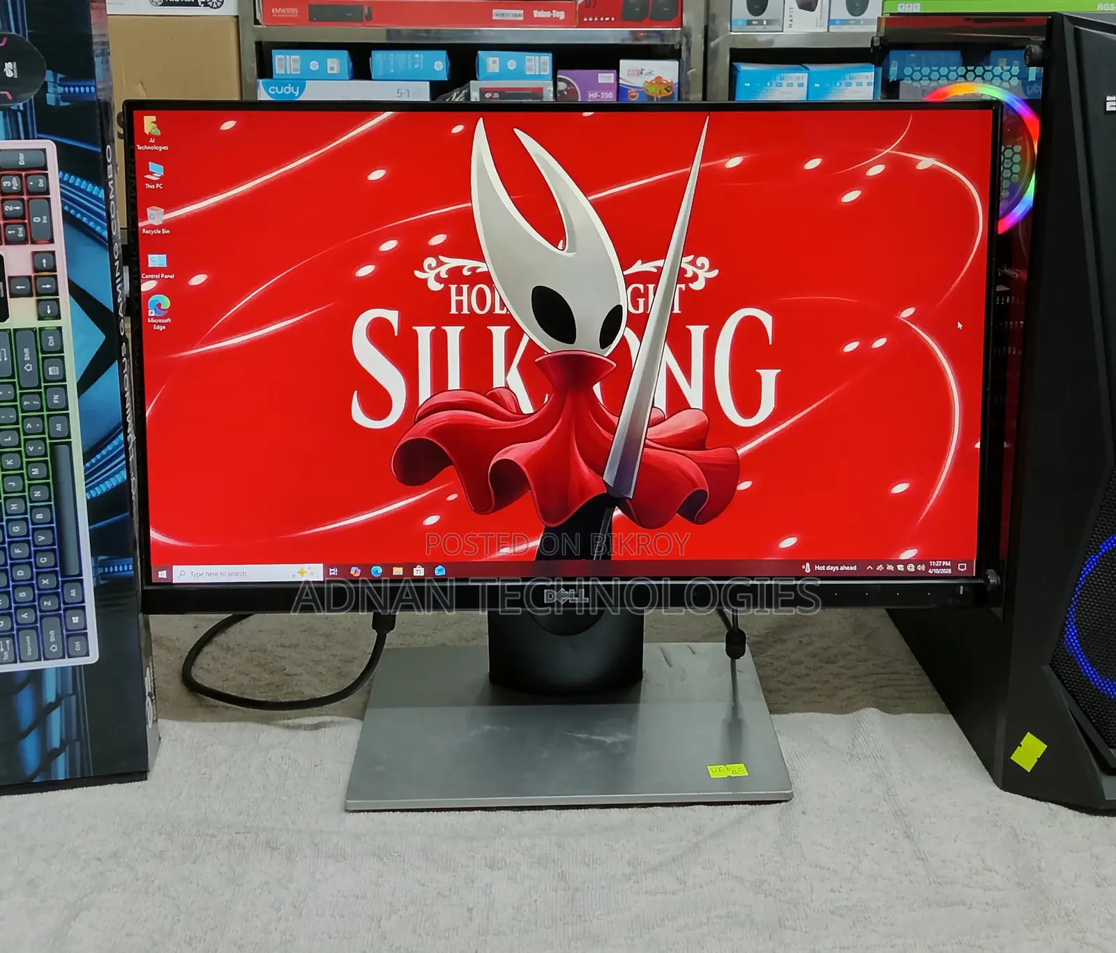 Dell S2216H 22′′ বর্ডারেস ফুল এইচডি আইপিএস এলইডি মনিটর – এইচডিএমআই + ভিজিএ