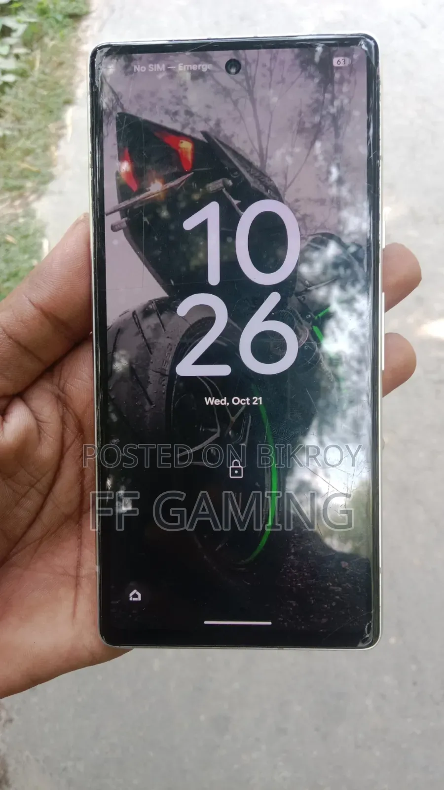 গুগল পিক্সেল ৭এ ১২৮ জিবি সাদা