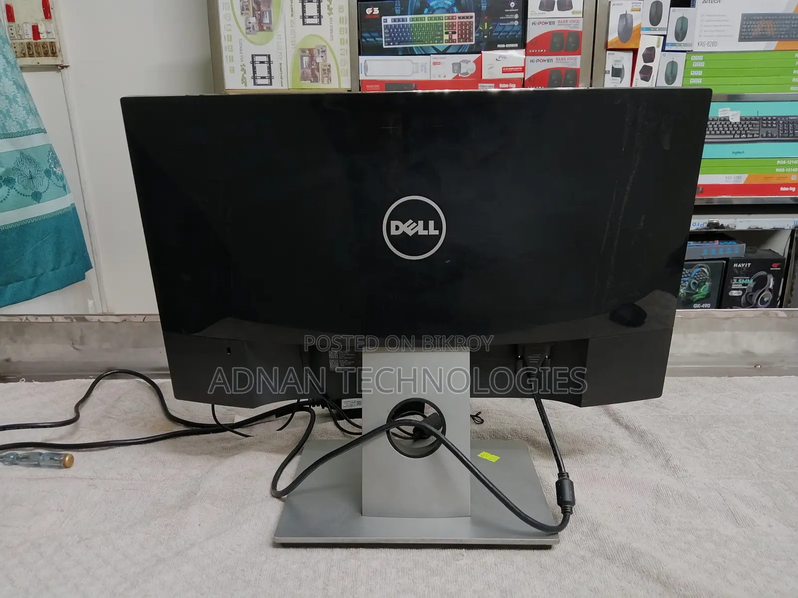 Dell S2216H 22′′ বর্ডারেস ফুল এইচডি আইপিএস এলইডি মনিটর – এইচডিএমআই + ভিজিএ