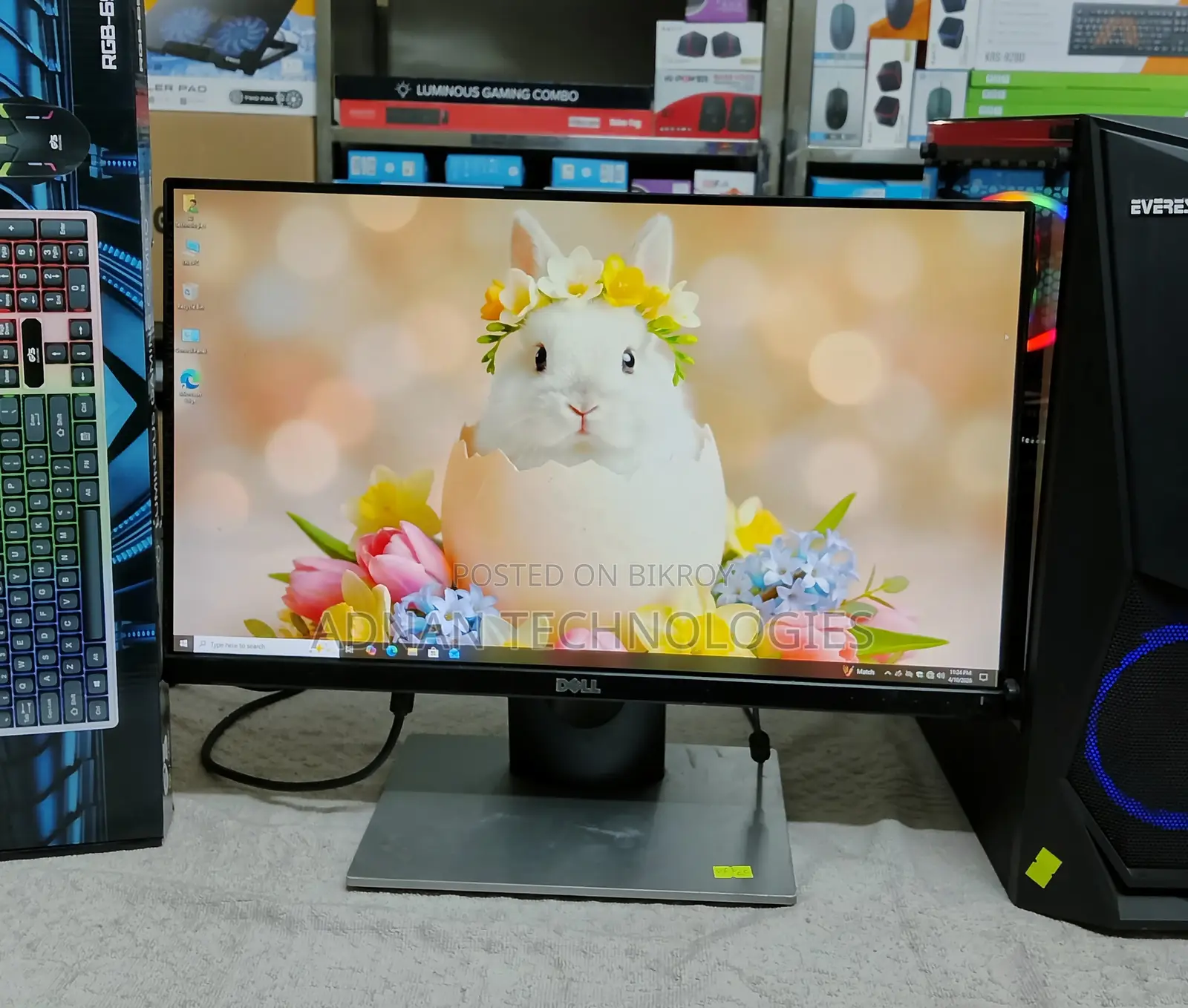 Dell S2216H 22′′ বর্ডারেস ফুল এইচডি আইপিএস এলইডি মনিটর – এইচডিএমআই + ভিজিএ