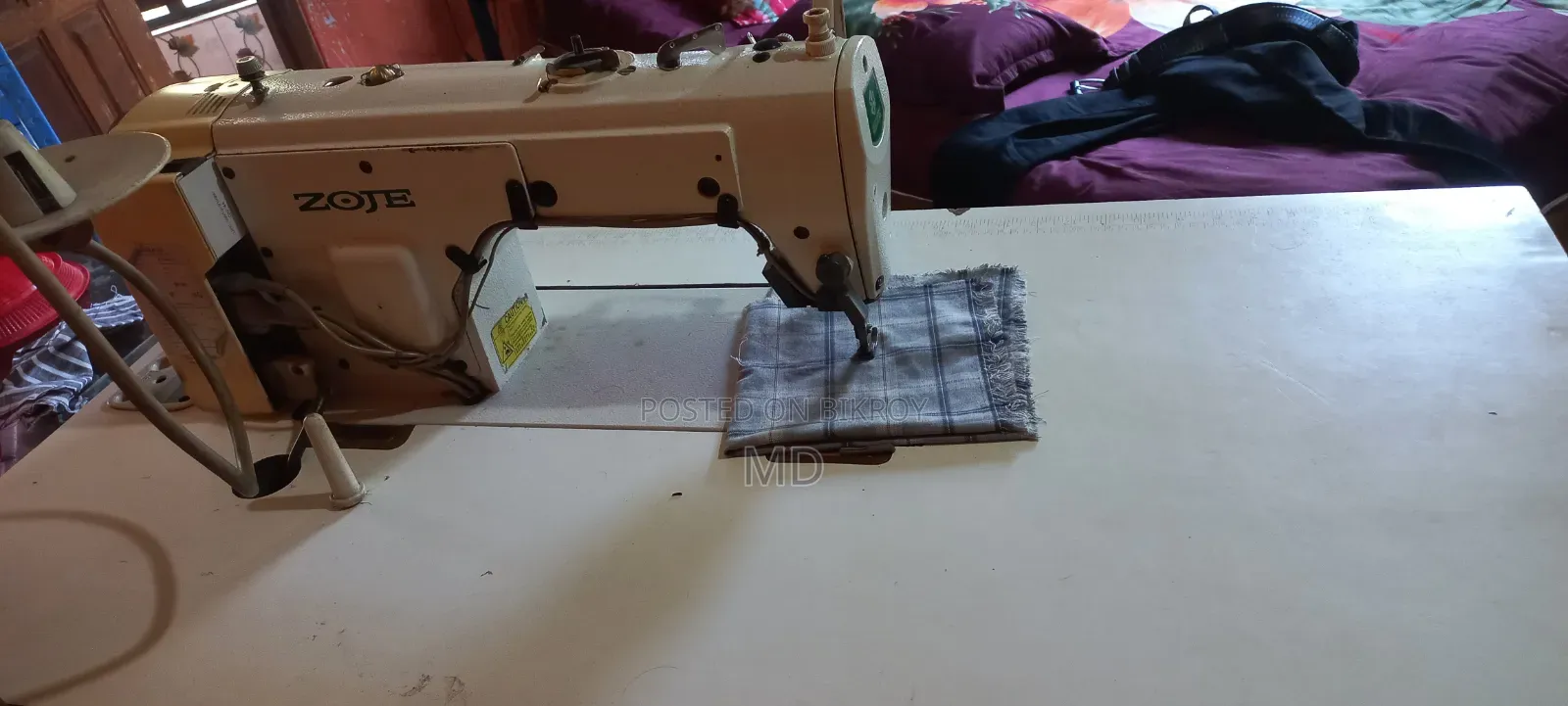 A Used Garments Machine