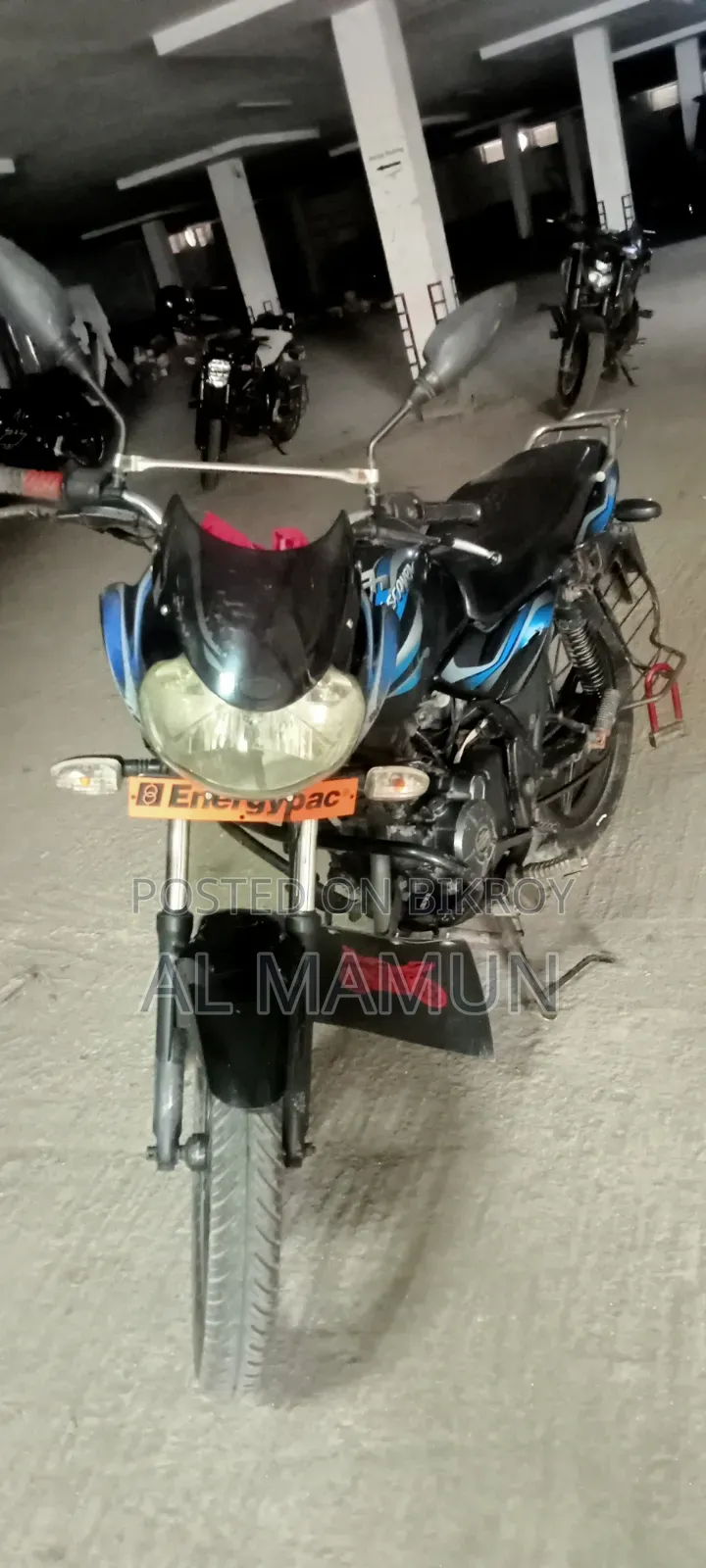 Bajaj Discover 100 2014 Blue