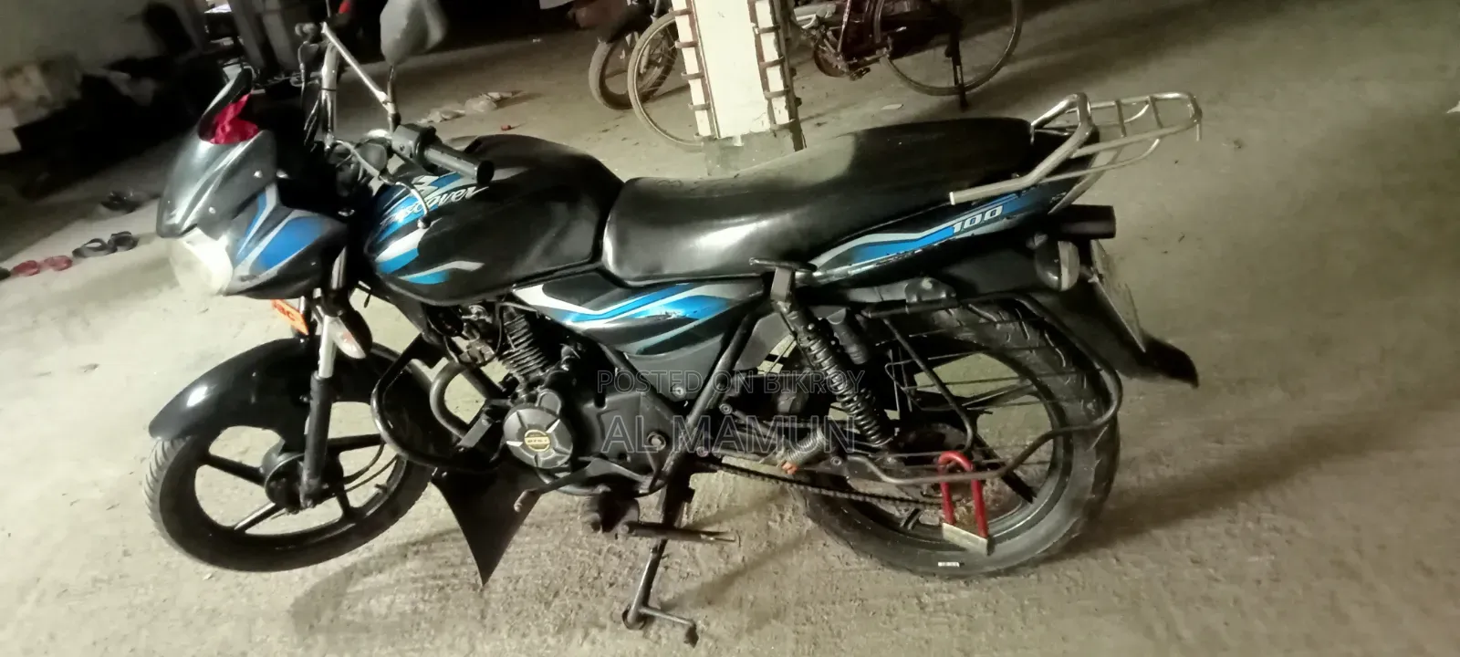 Bajaj Discover 100 2014 Blue