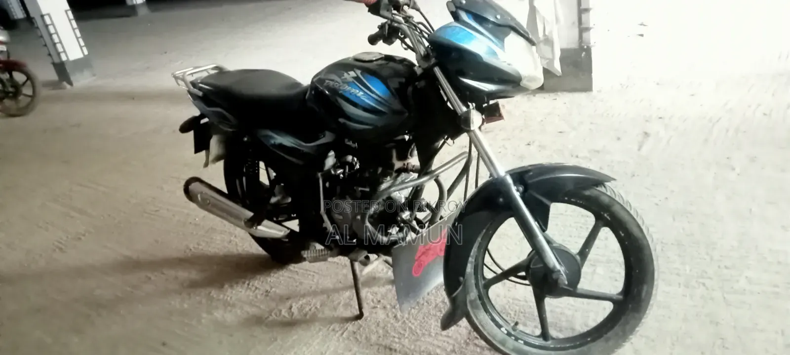 Bajaj Discover 100 2014 Blue
