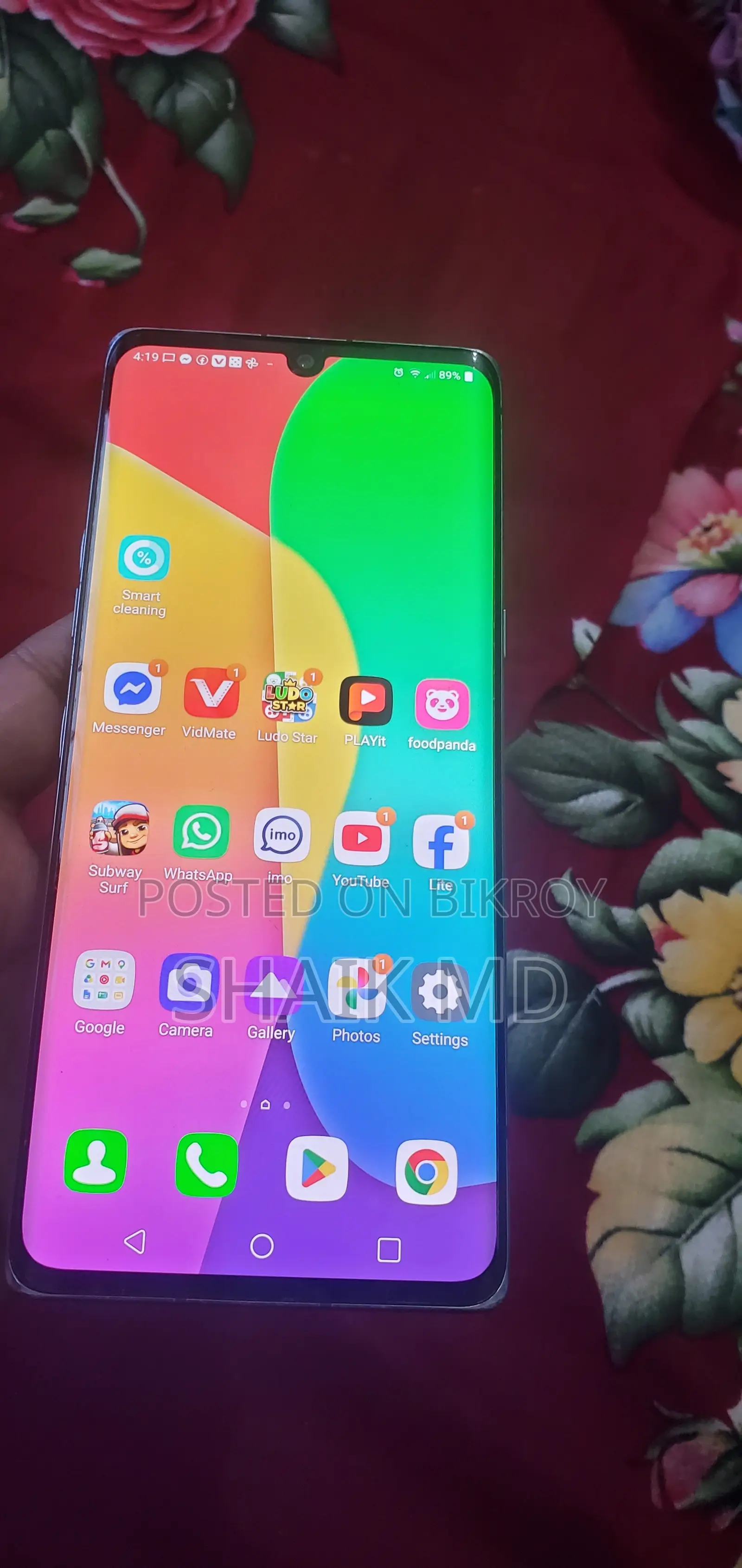 LG Velvet 5G 128 GB Silver