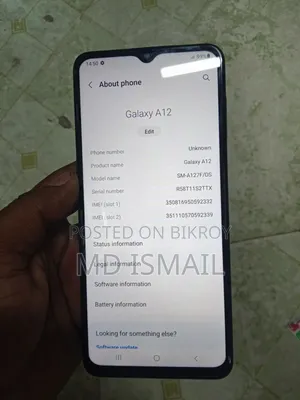 Samsung Galaxy A12 128 GB Black